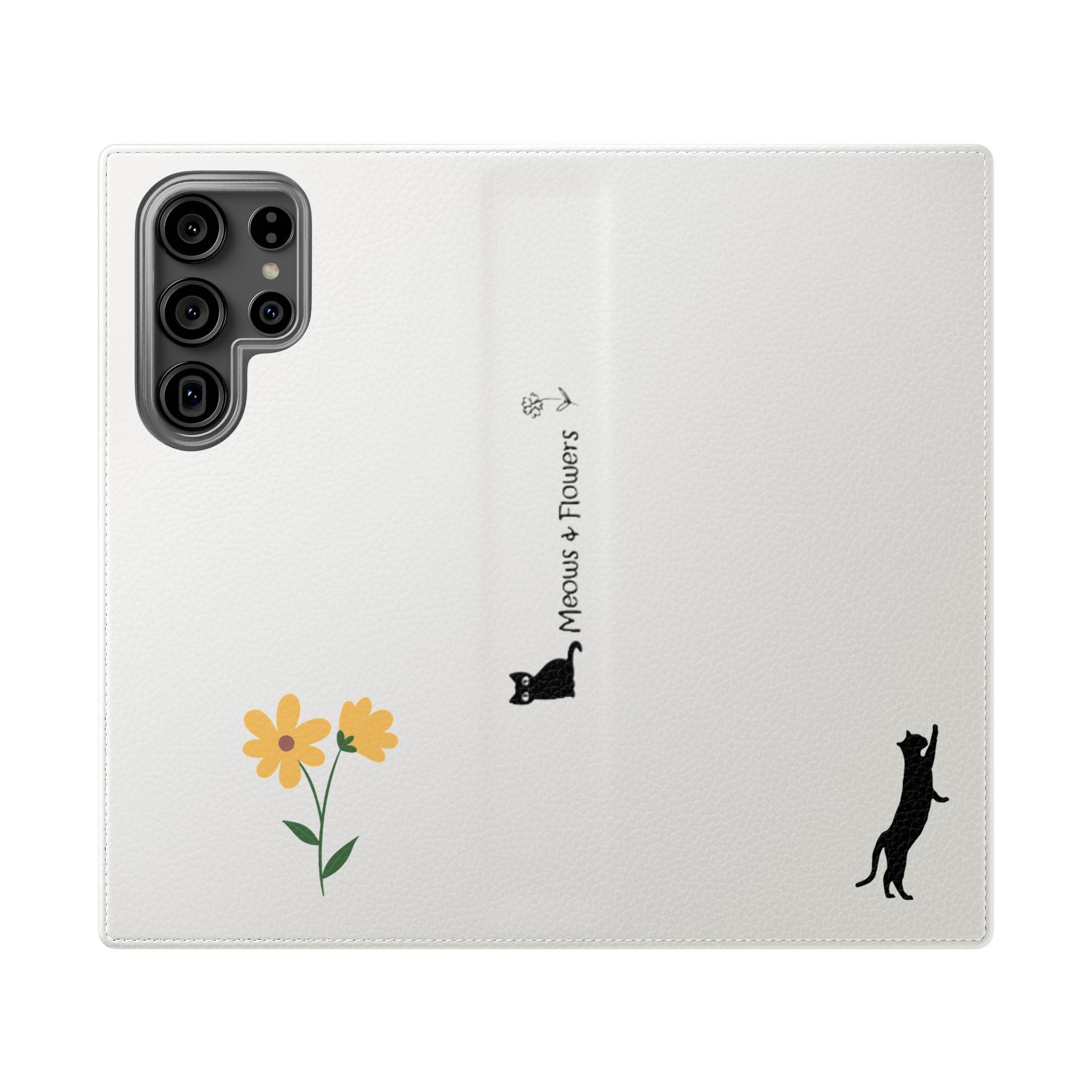 Flip Cases (Yellow Flower)