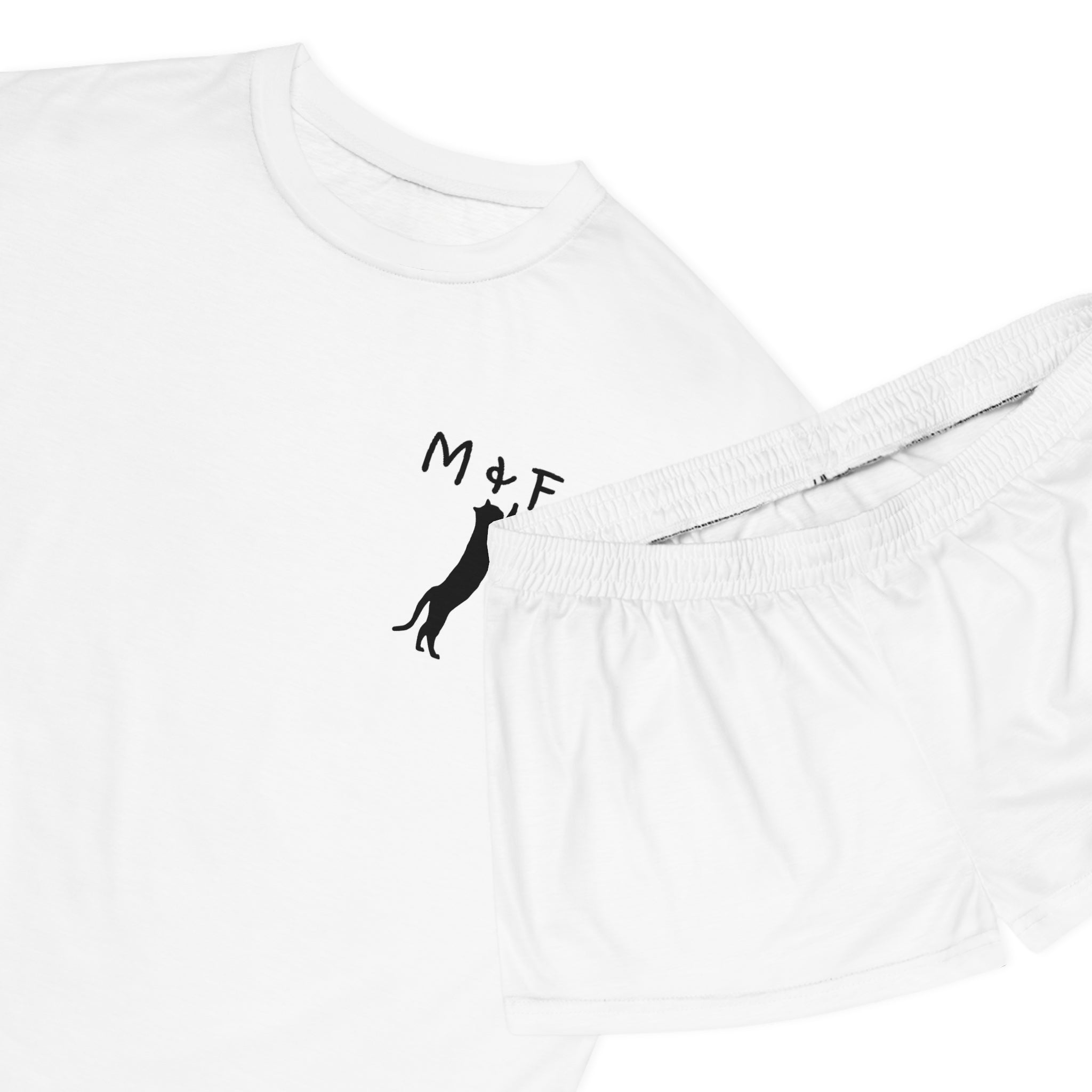 Women's Short Pajama Set (M&F Logo)