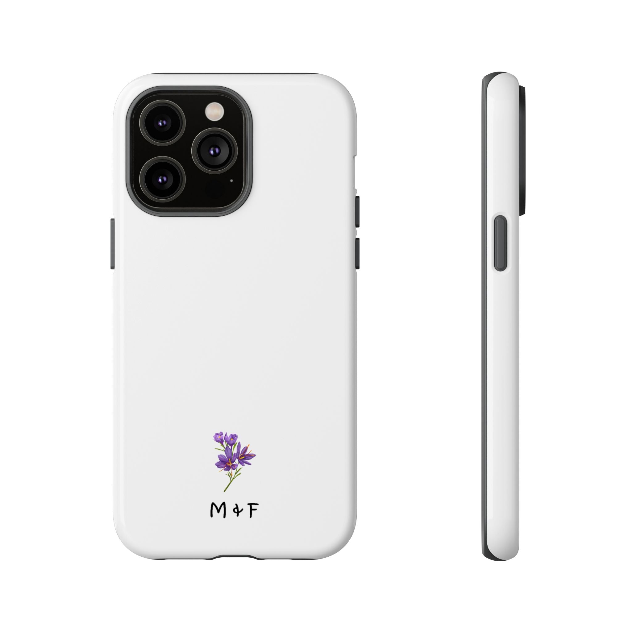 Tough Phone Case (Purple Flower)