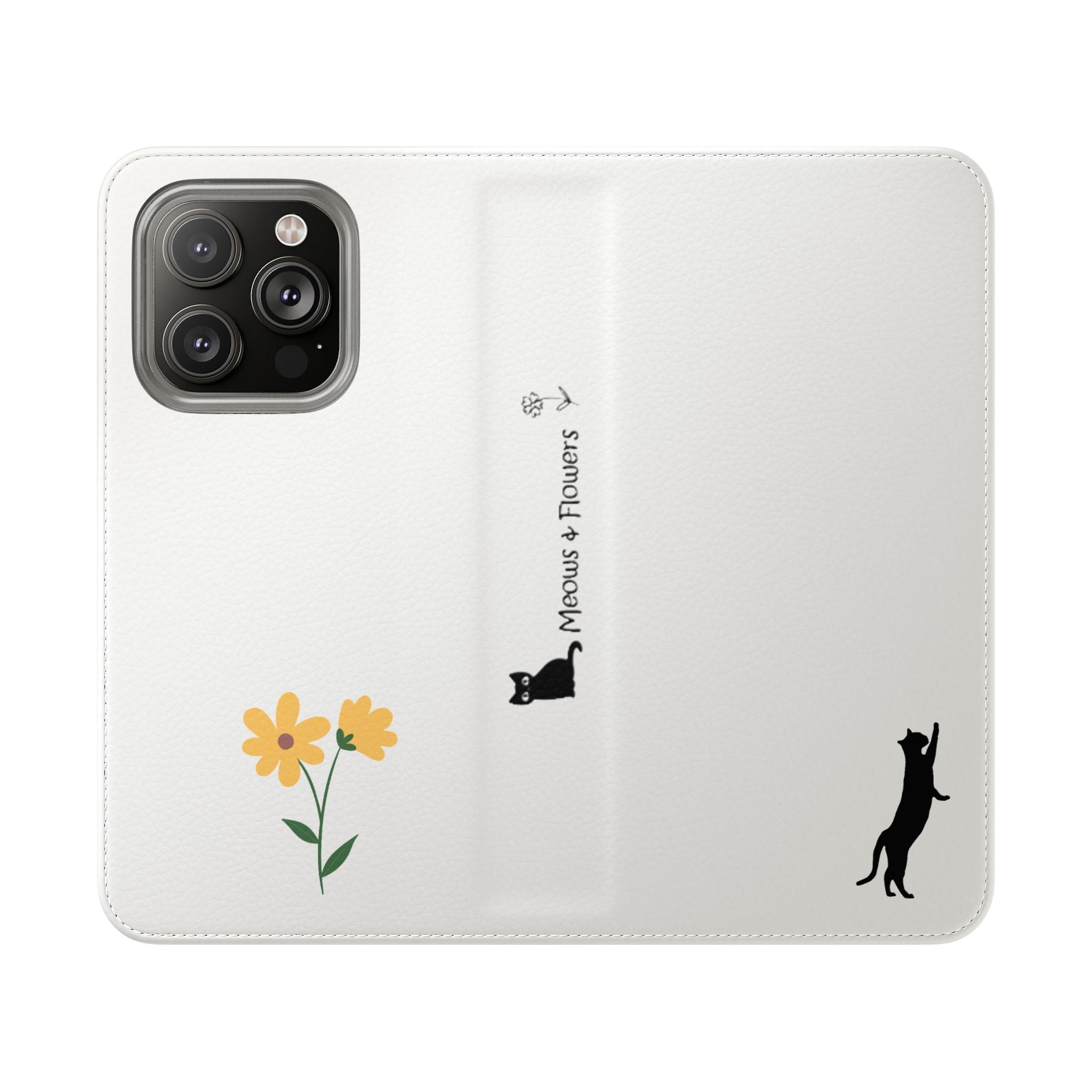 Flip Cases (Yellow Flower)