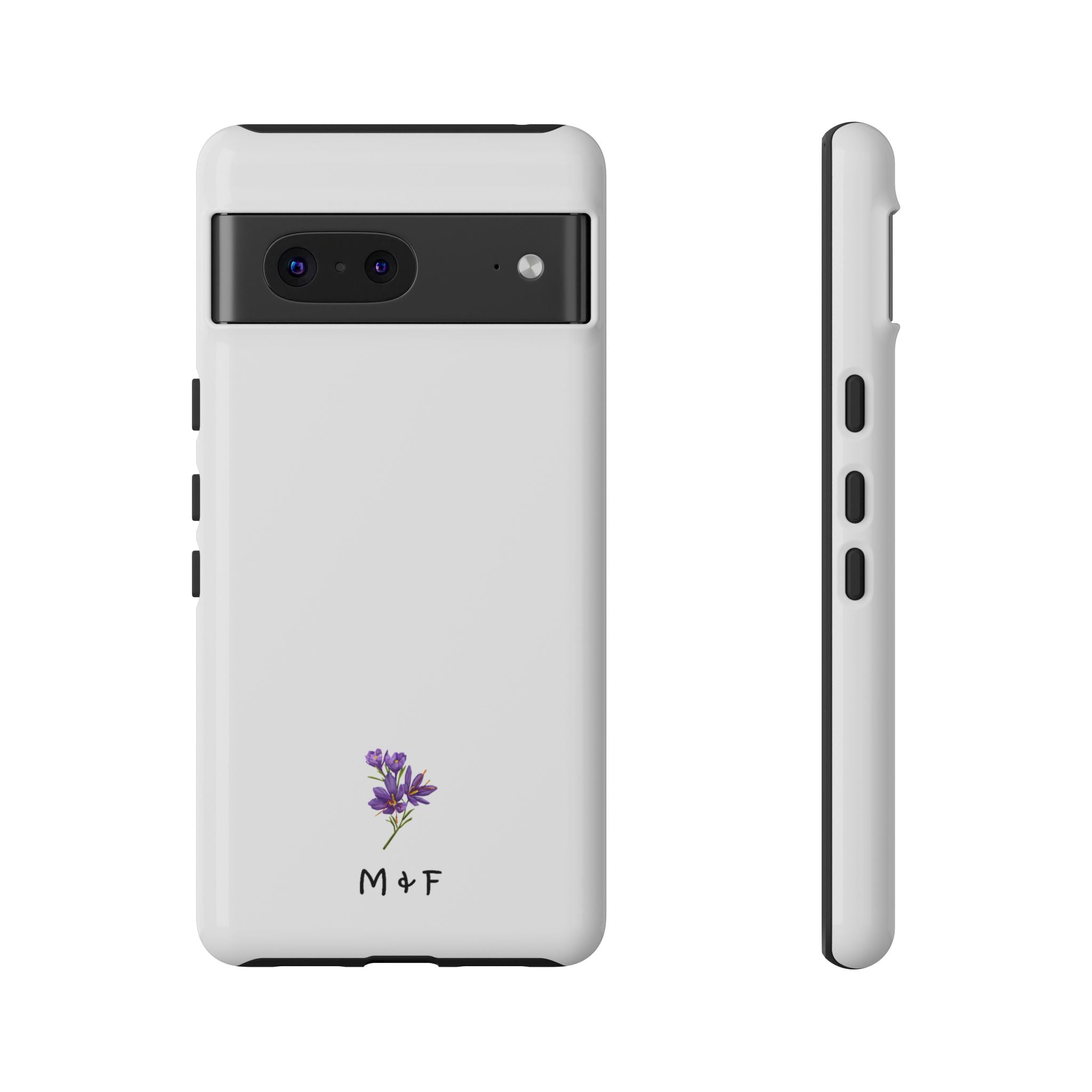 Tough Phone Case (Purple Flower)
