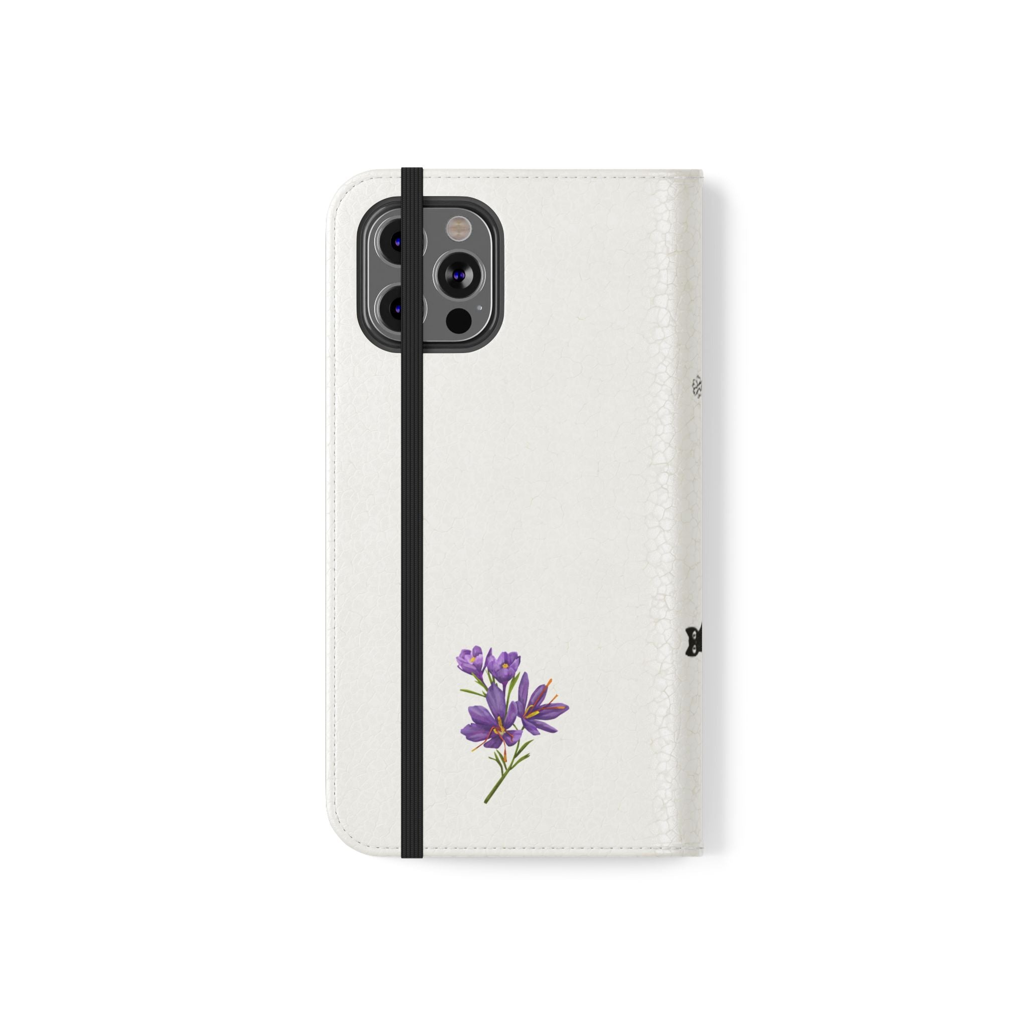 Flip Cases (Purple Flower)