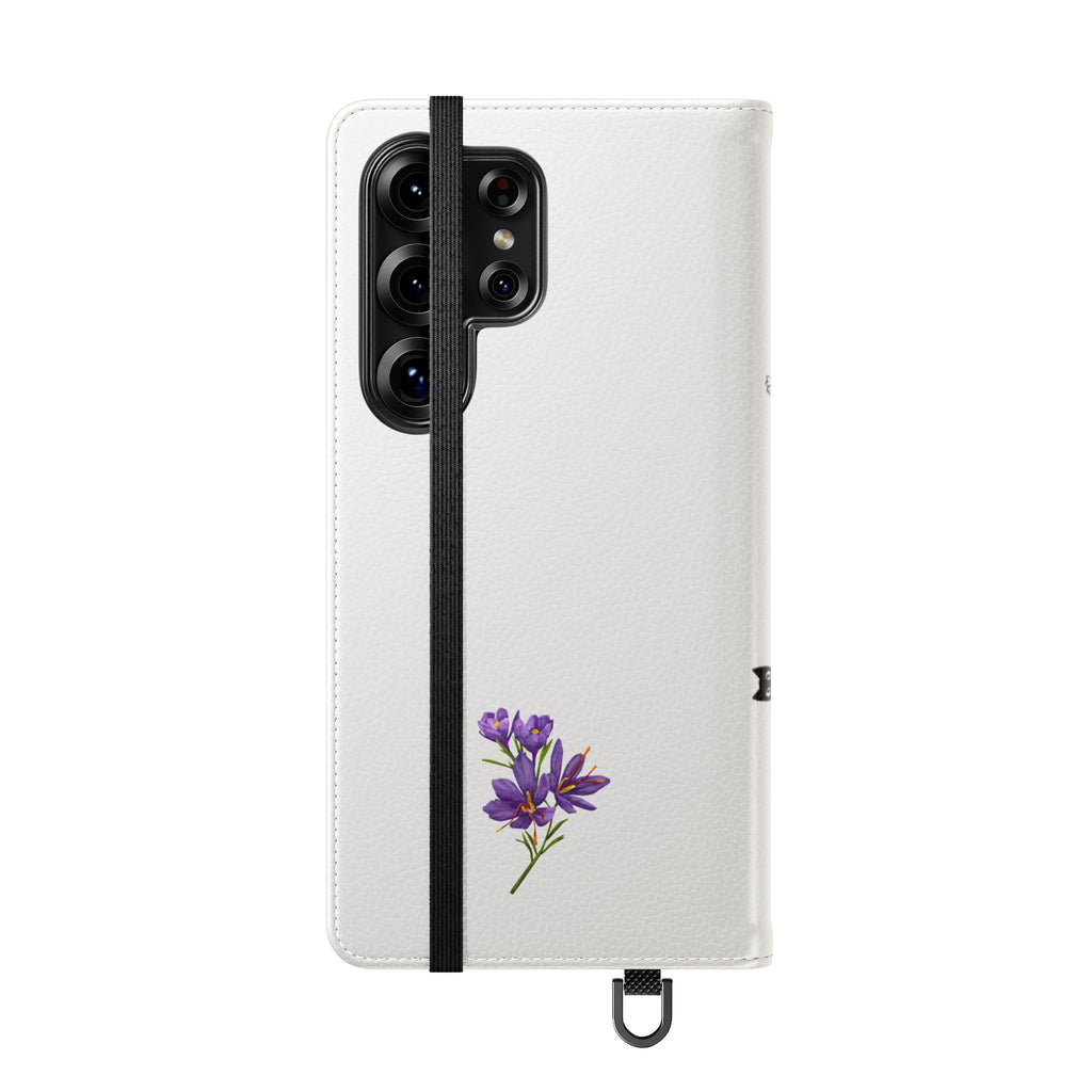 Flip Cases (Purple Flower)