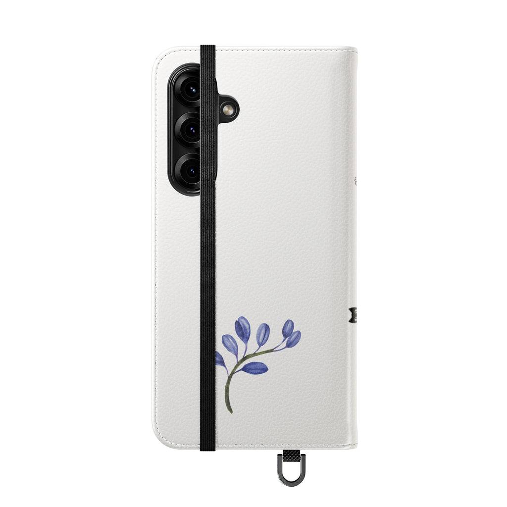 Flip Cases (Blue Flower)
