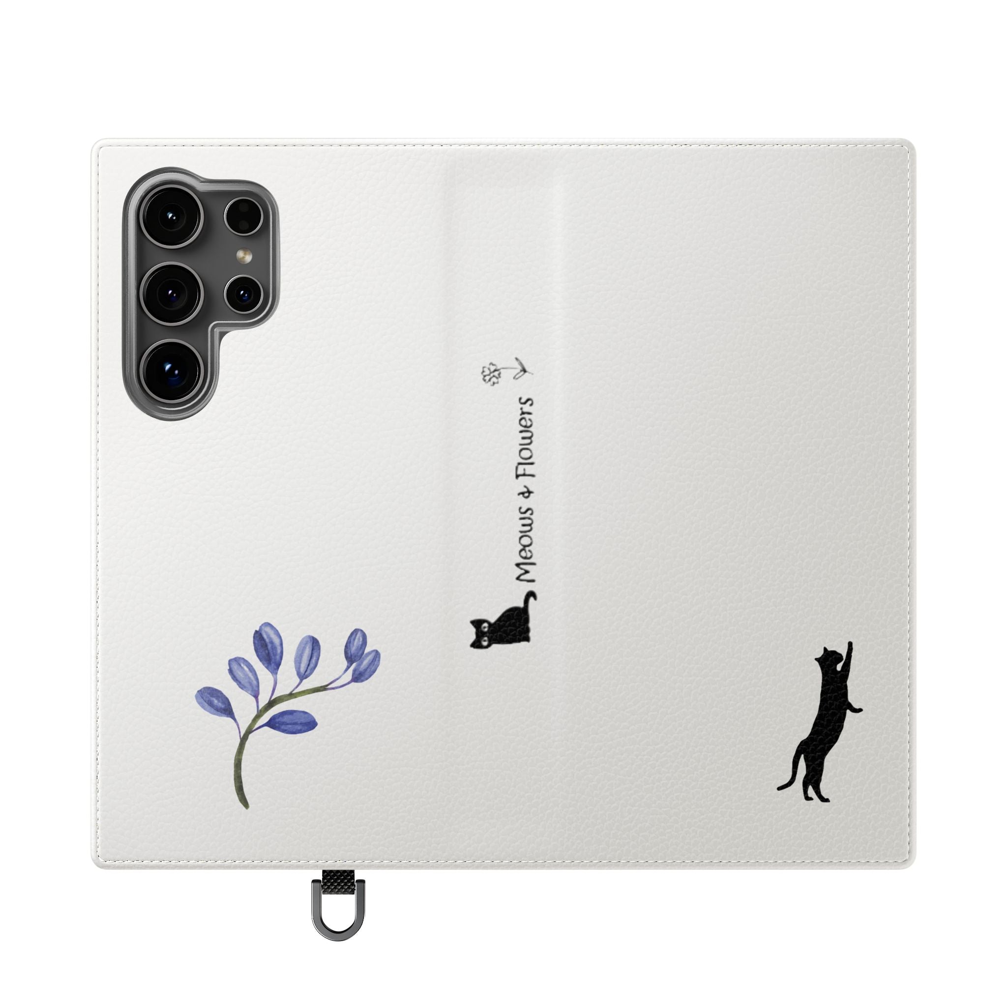 Flip Cases (Blue Flower)