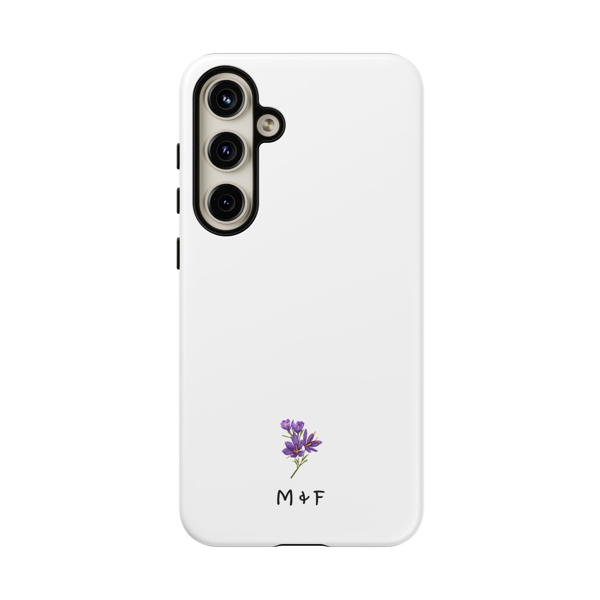Tough Phone Case (Purple Flower)