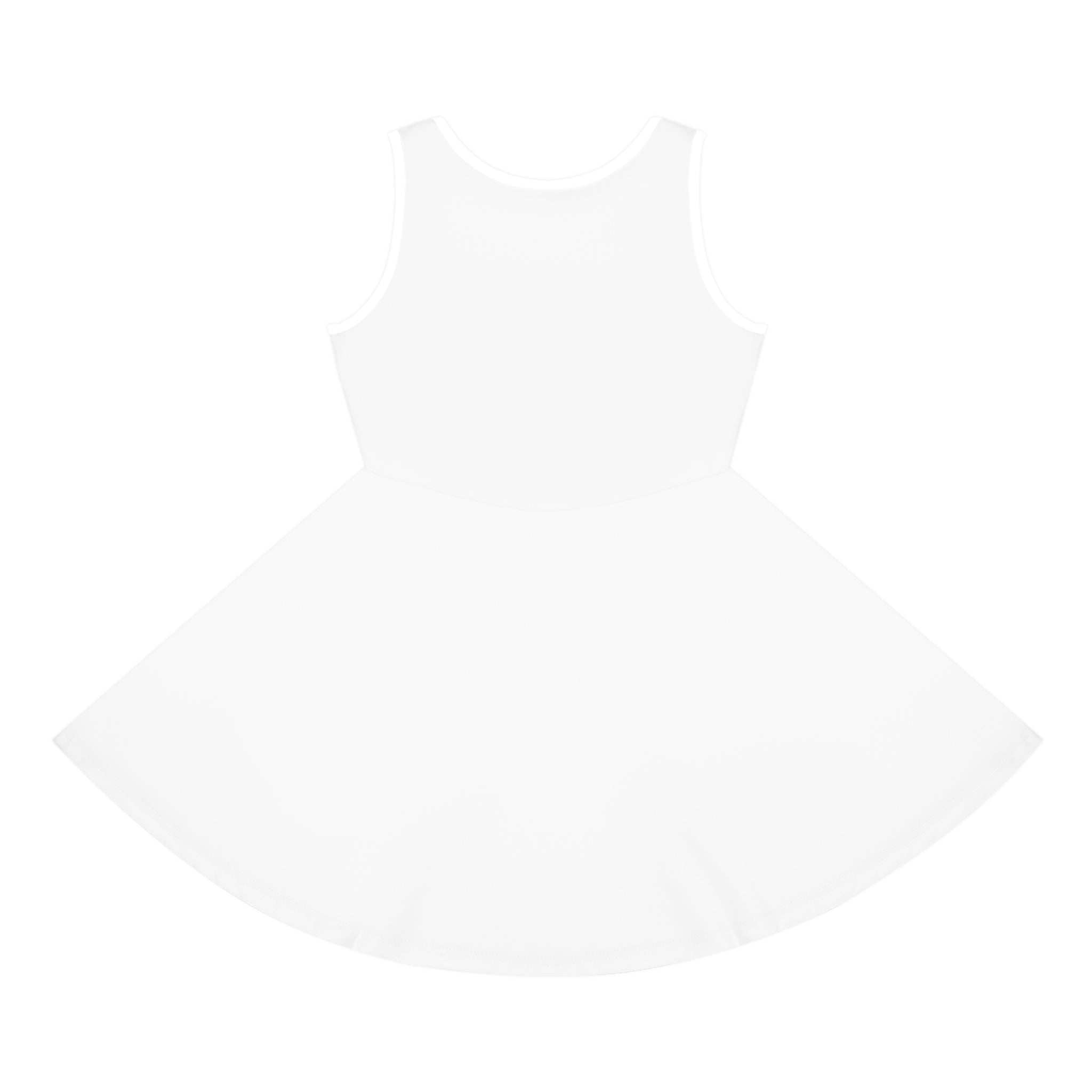 Girls' Sleeveless Sundress (M&F Yellow Flower)