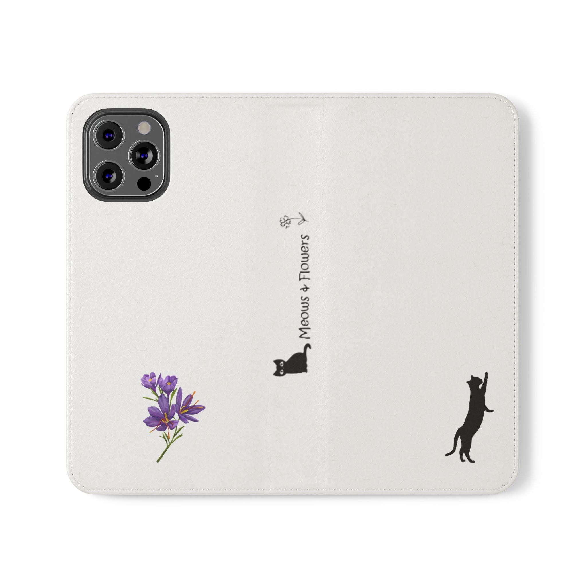 Flip Cases (Purple Flower)