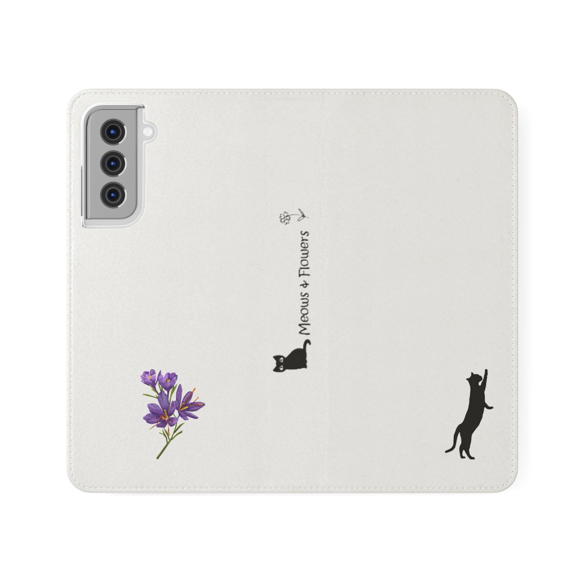 Flip Cases (Purple Flower)