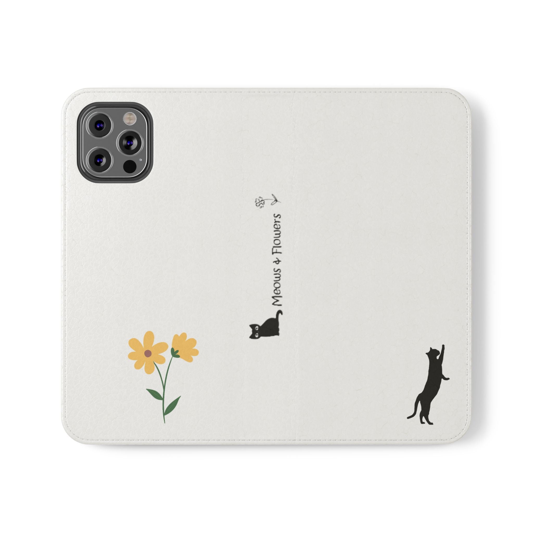 Flip Cases (Yellow Flower)