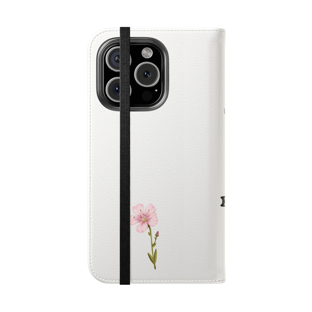 Flip Cases (Pink Flower)