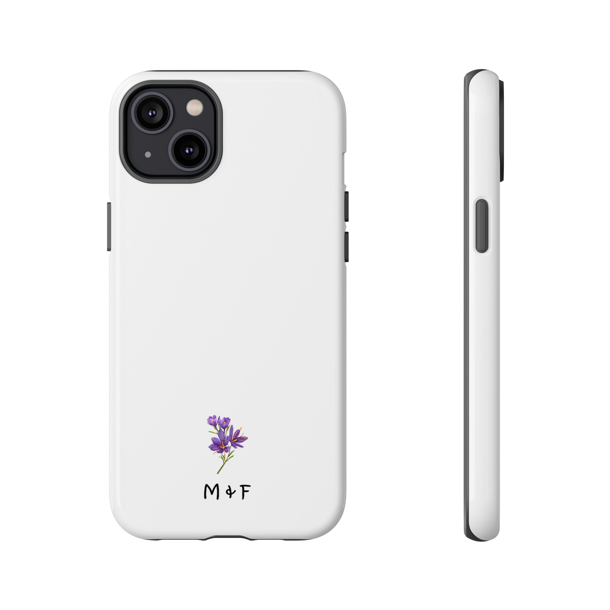 Tough Phone Case (Purple Flower)
