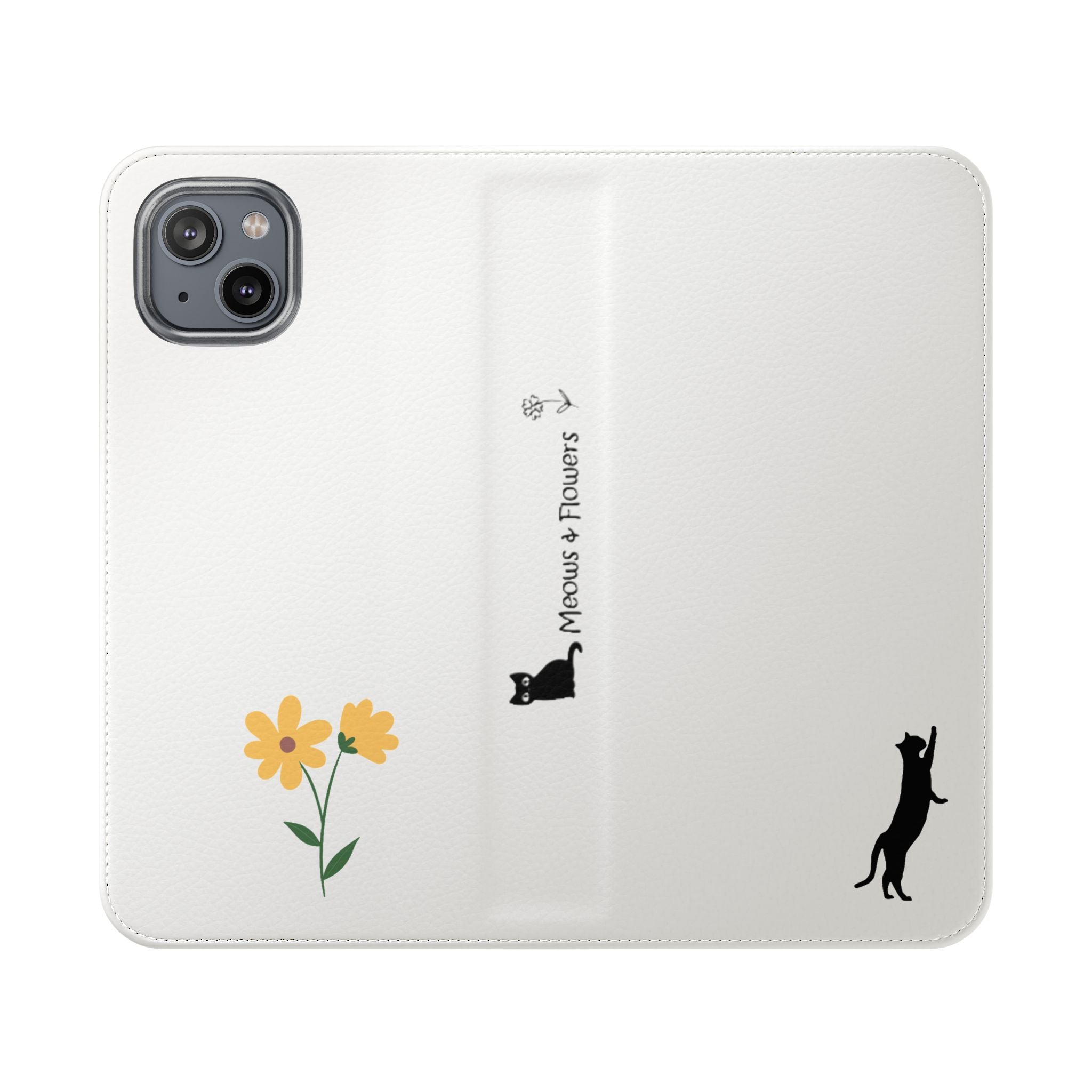 Flip Cases (Yellow Flower)