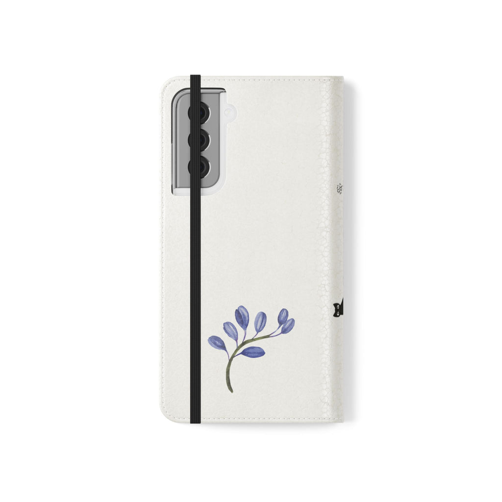 Flip Cases (Blue Flower)