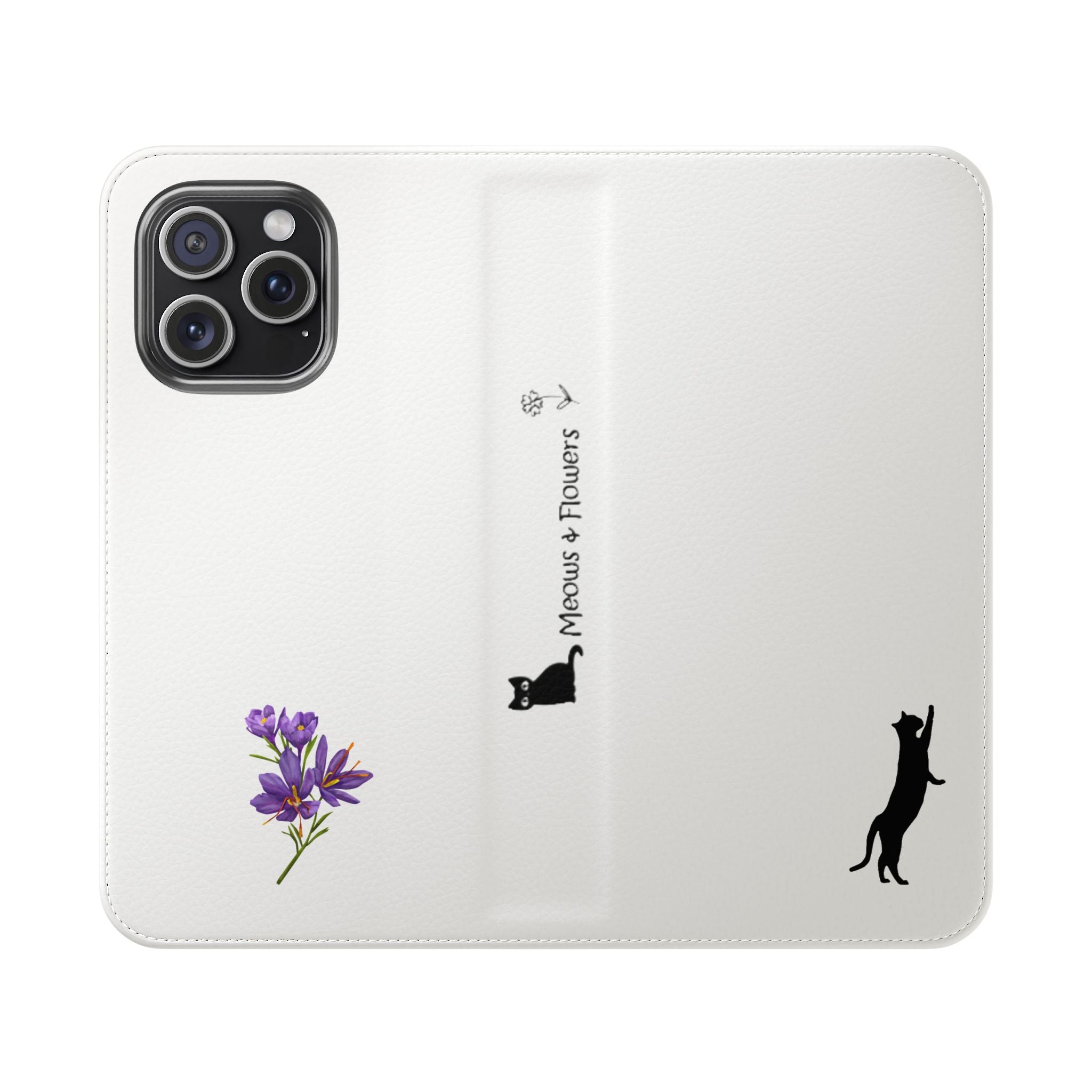 Flip Cases (Purple Flower)