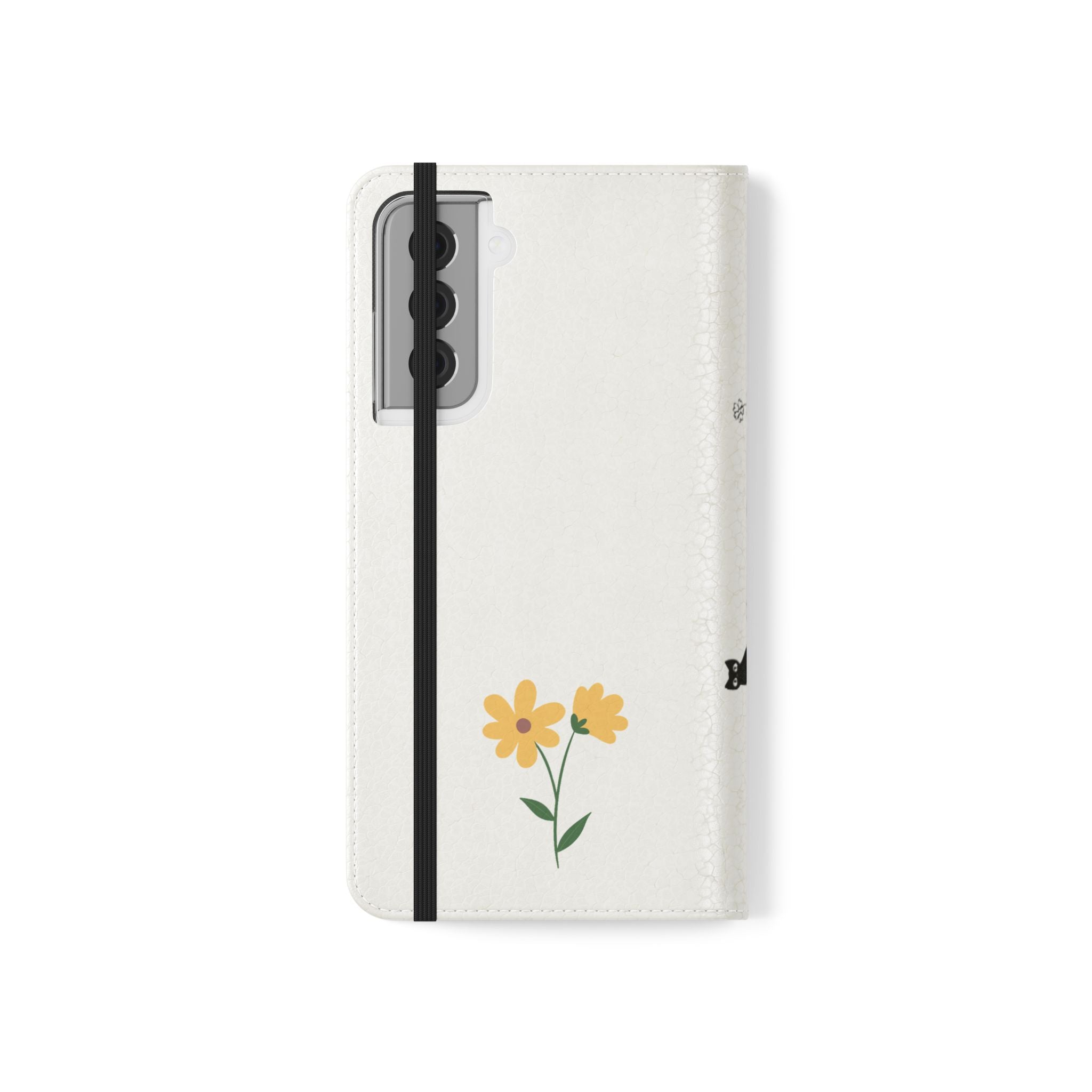 Flip Cases (Yellow Flower)