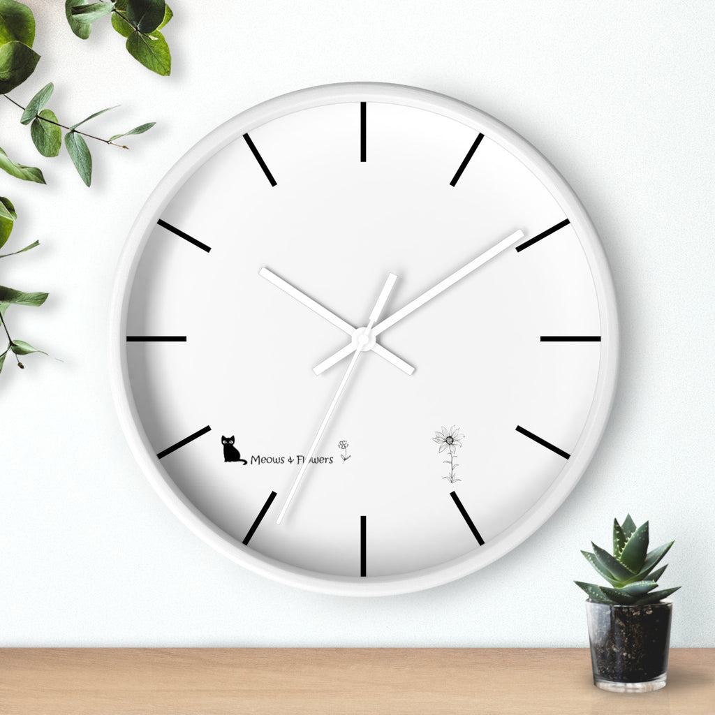 Wall Clock (Shadow Flower 1)