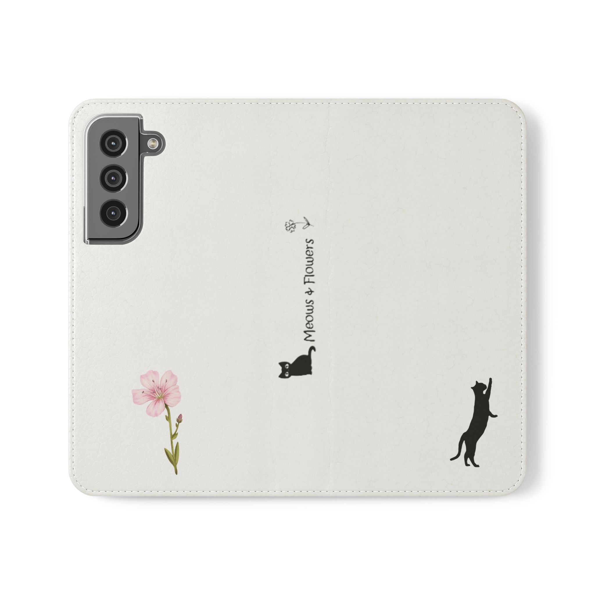 Flip Cases (Pink Flower)