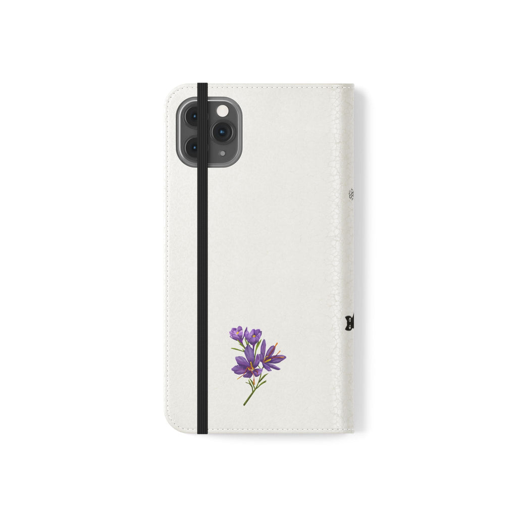 Flip Cases (Purple Flower)