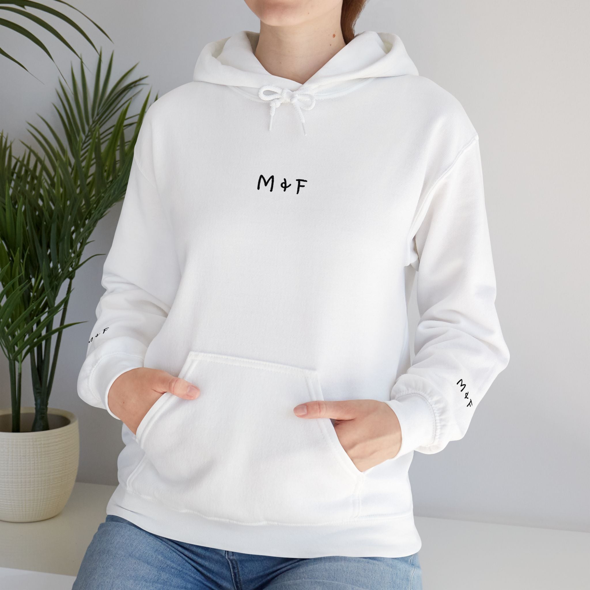 Embroidery Hooded Sweatshirt