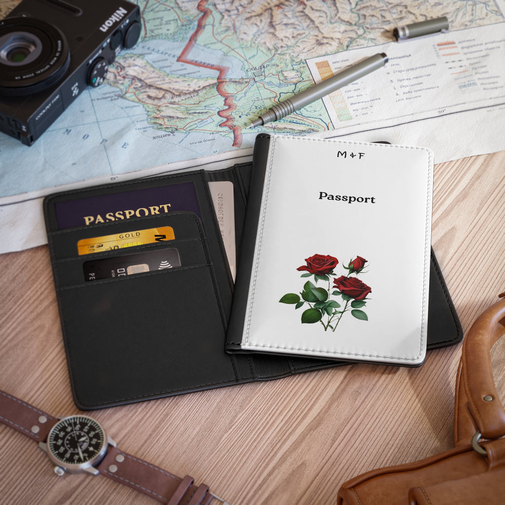 Passport Cover (Roses Flower)