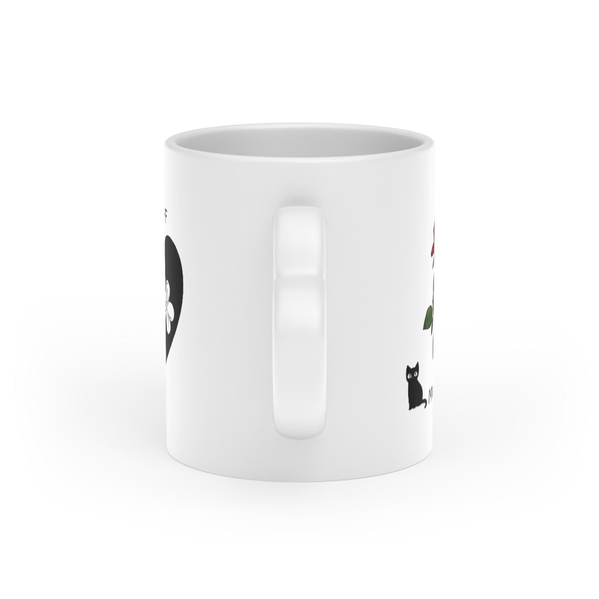 Heart-Shaped Mug Roses Flower