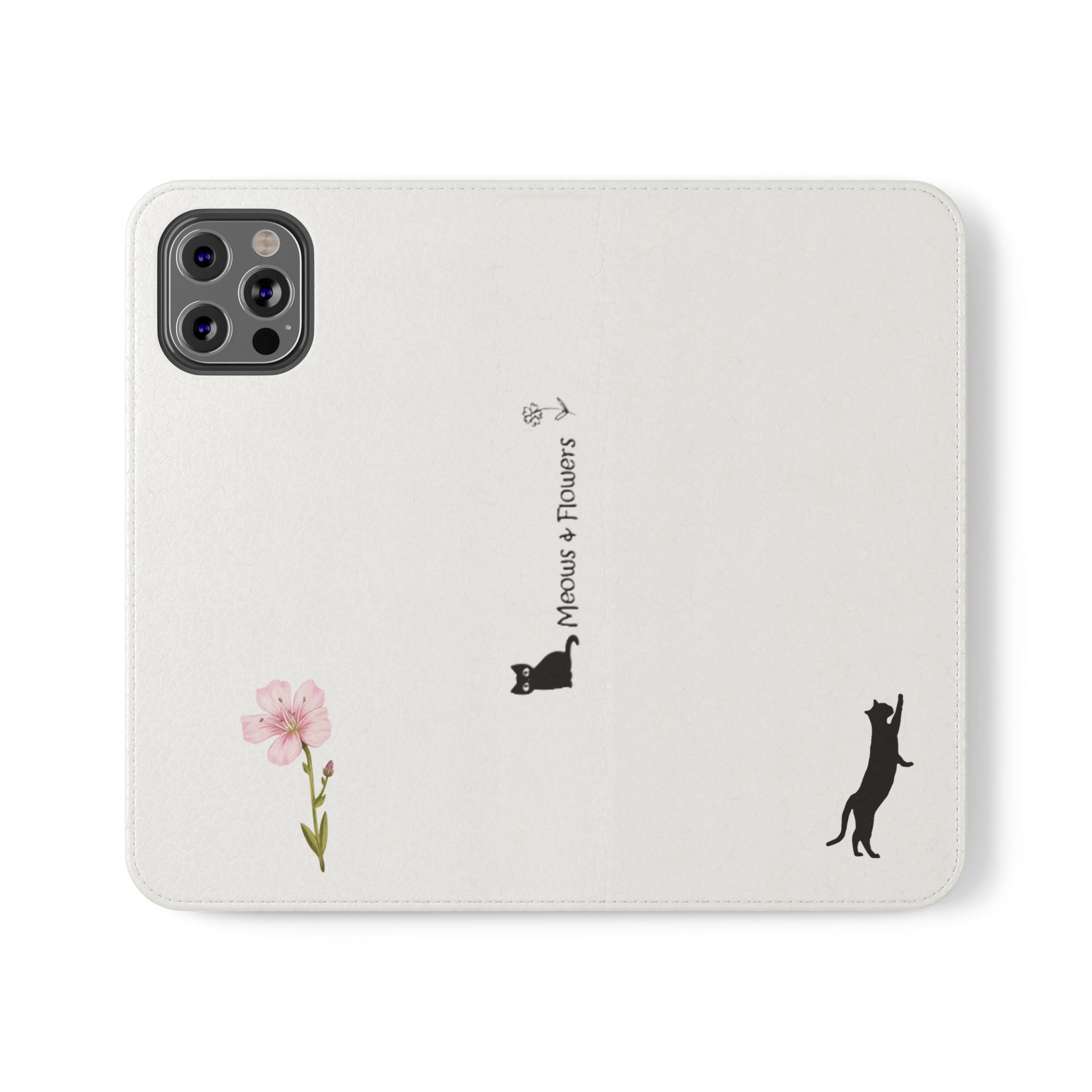 Flip Cases (Pink Flower)