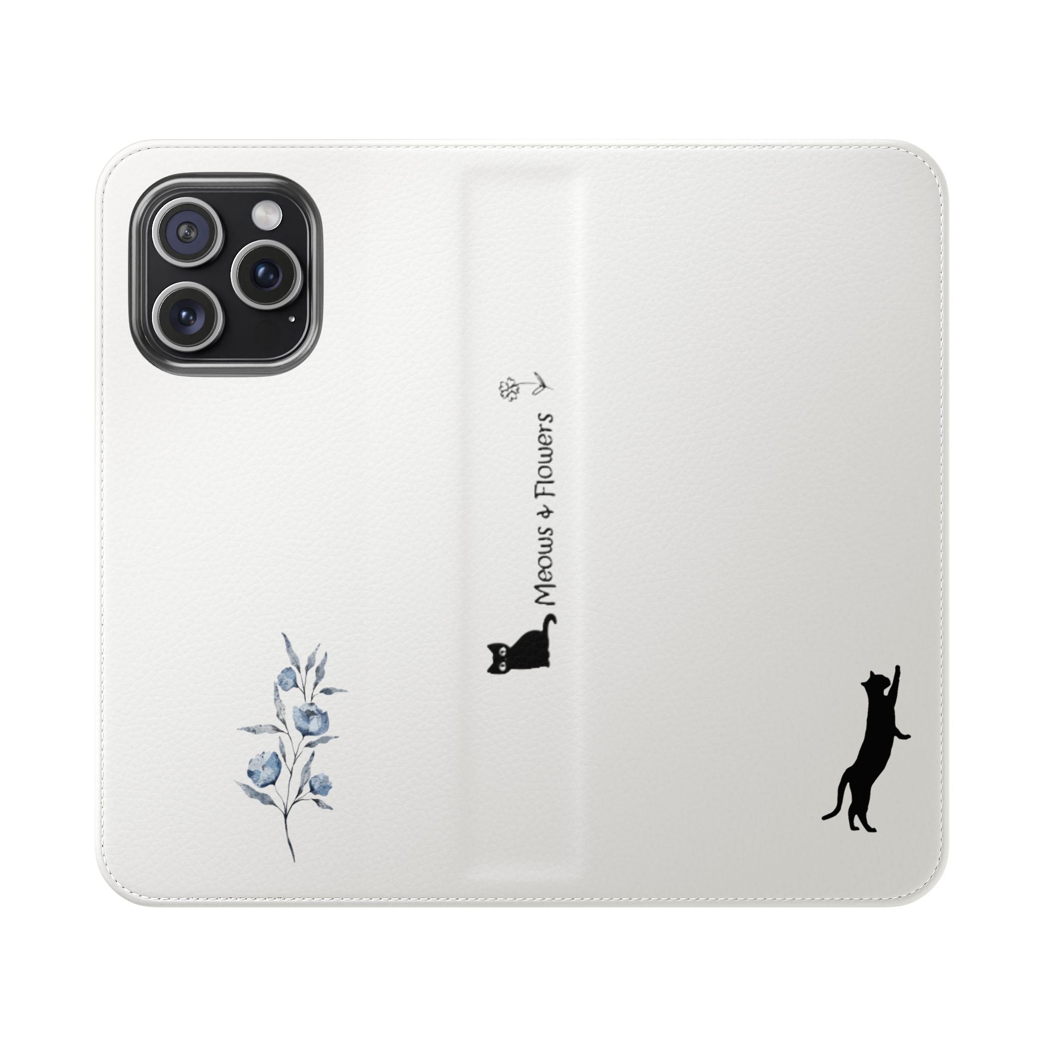 Flip Cases (Light Blue Flower)