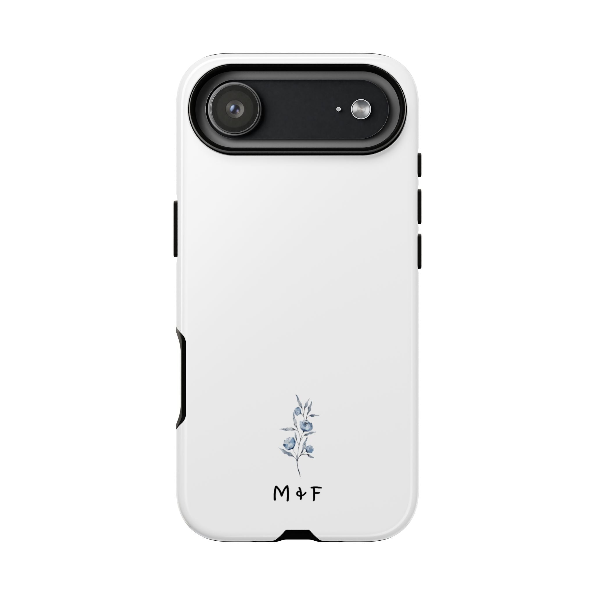 Tough Phone Case (Light Blue Flower)