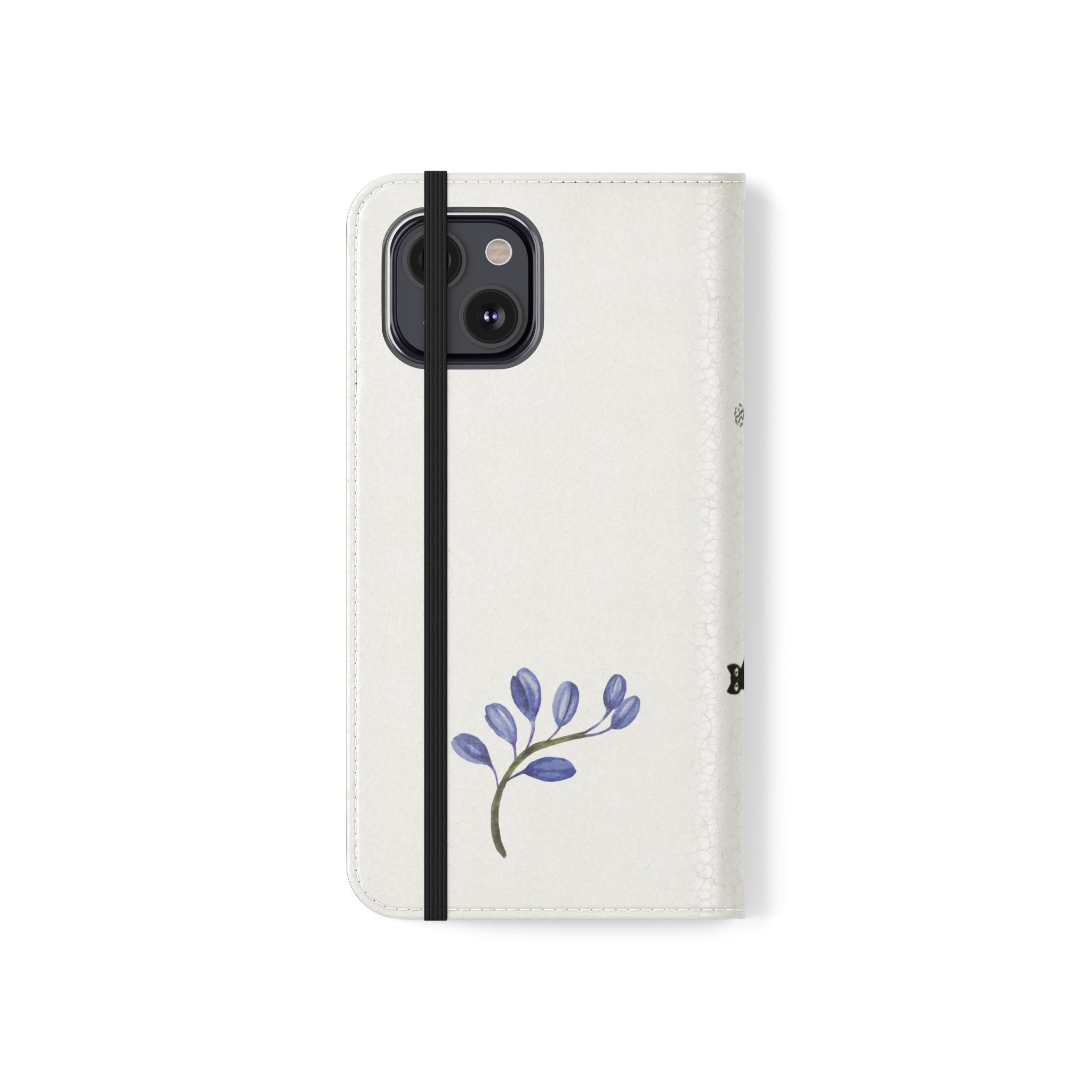 Flip Cases (Blue Flower)