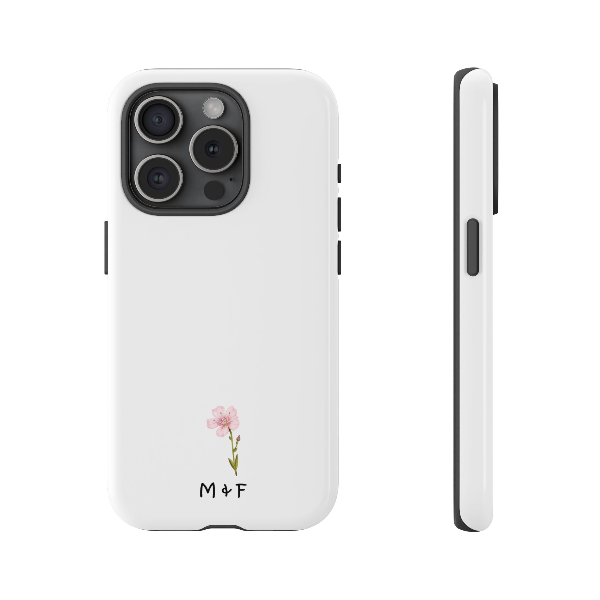 Tough Phone Case (Pink Flower)