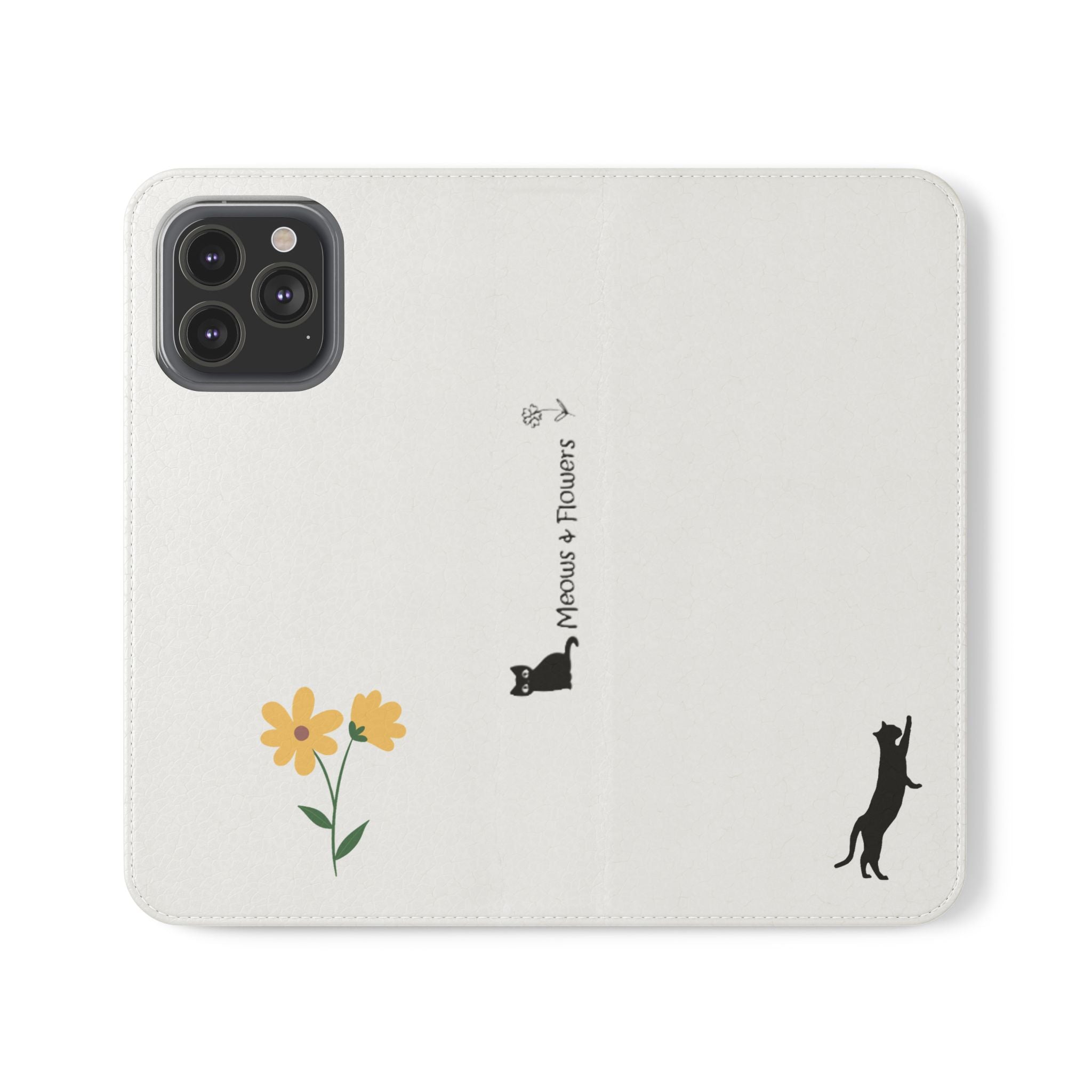 Flip Cases (Yellow Flower)