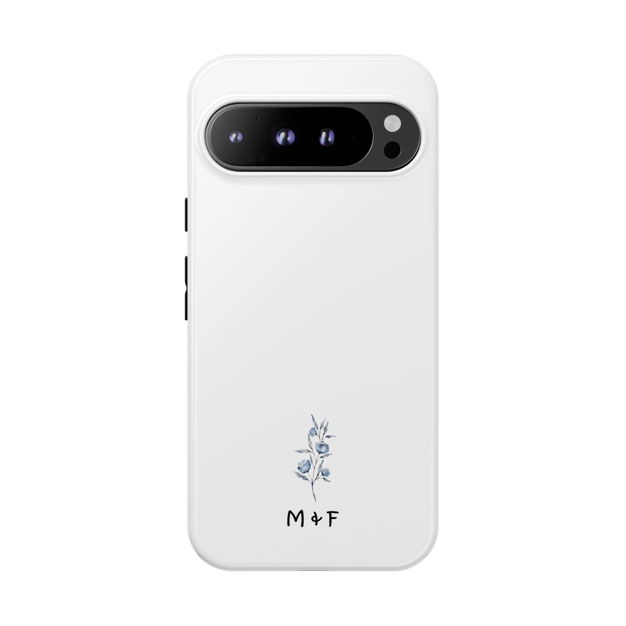 Tough Phone Case (Light Blue Flower)