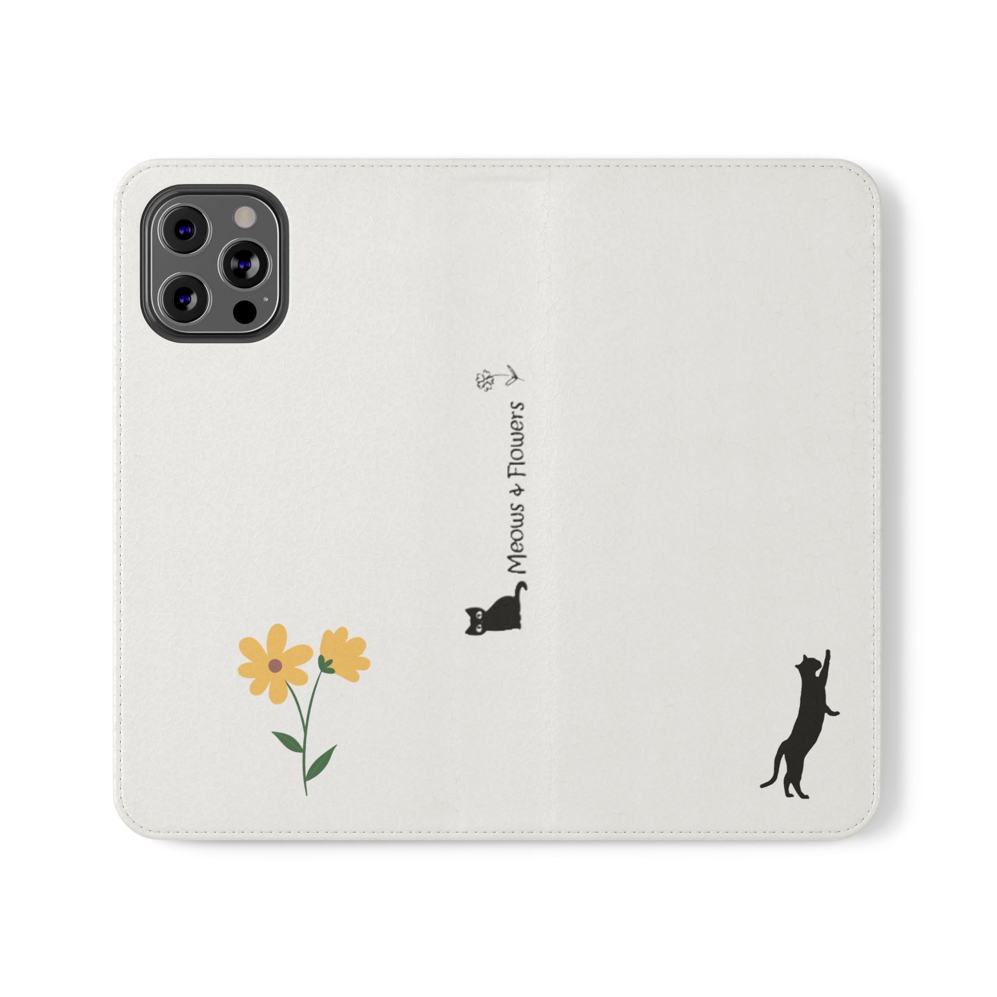 Flip Cases (Yellow Flower)