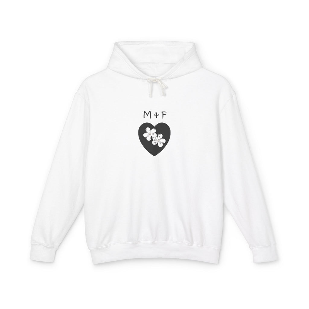 Unisex Lightweight Hooded Sweatshirt M&F Heart