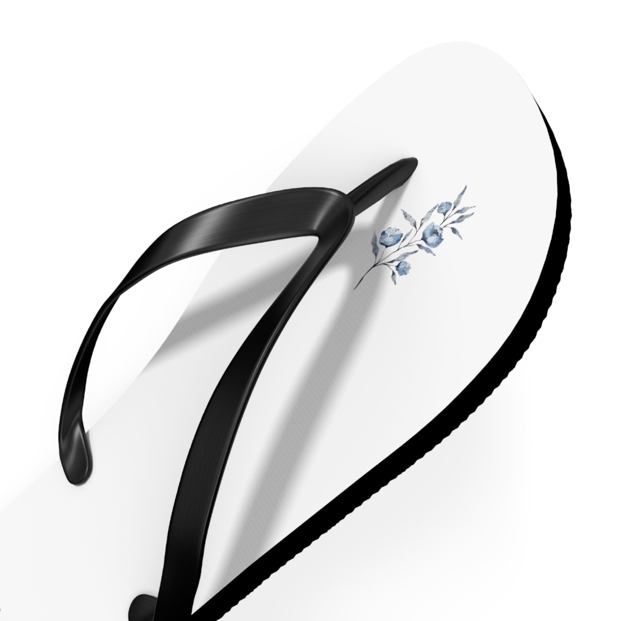 Flip Flops light blue flower