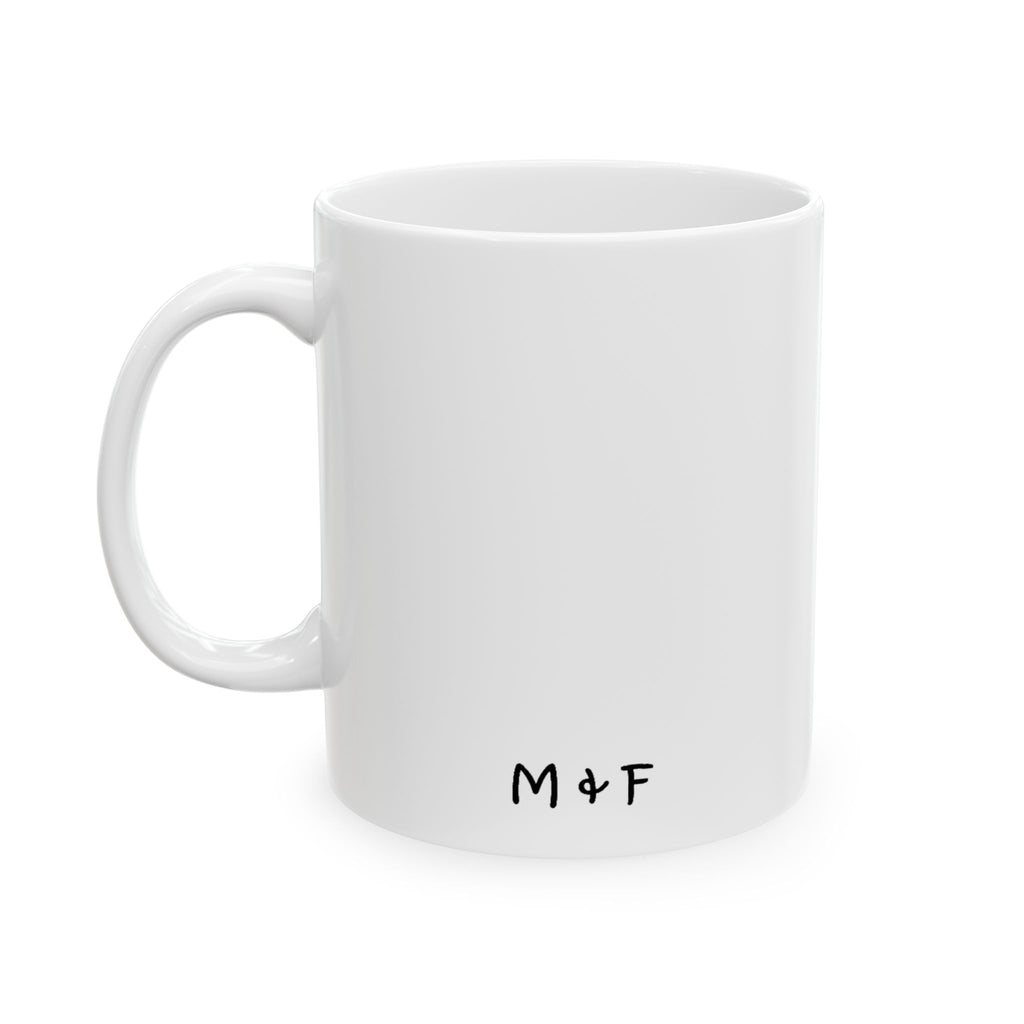 Ceramic Mug, (11oz) (Sitting Cat)