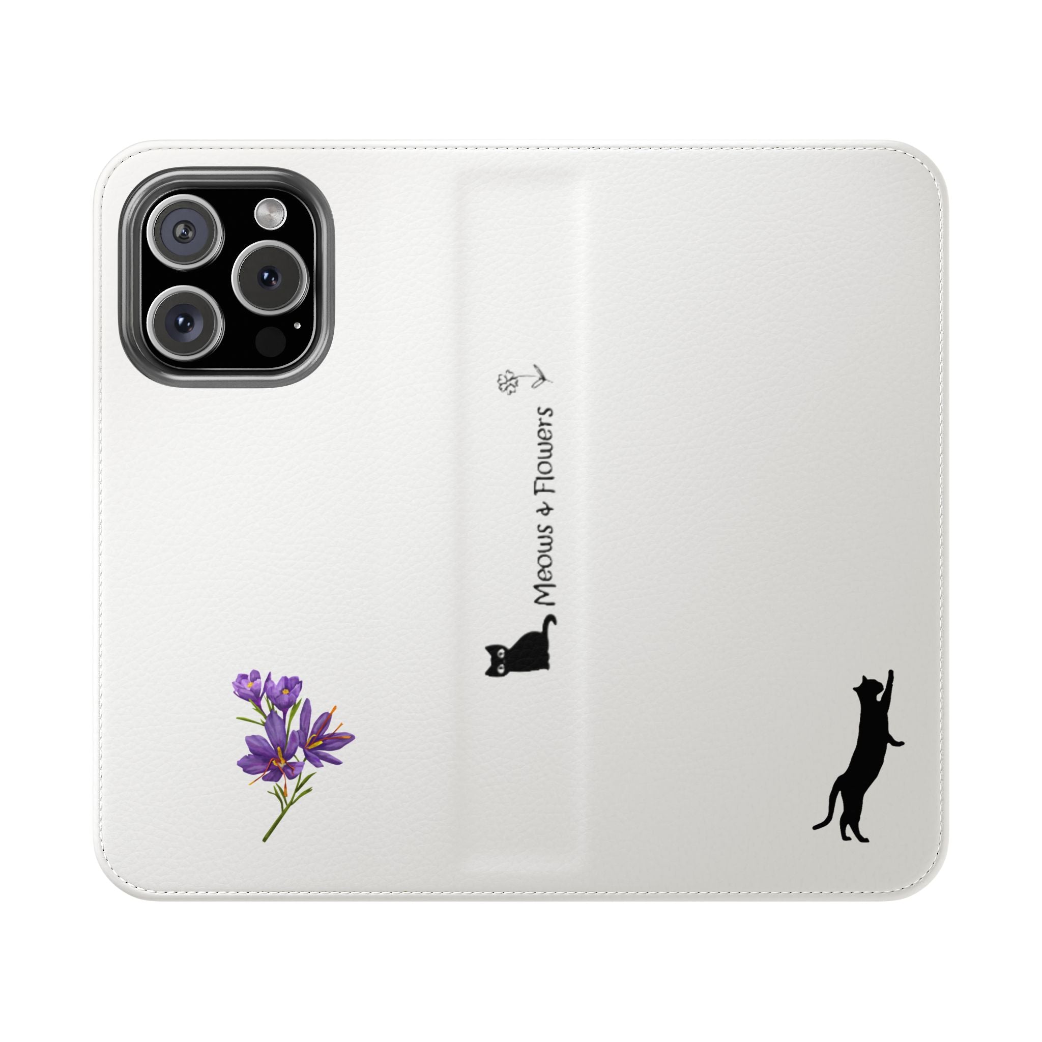 Flip Cases (Purple Flower)
