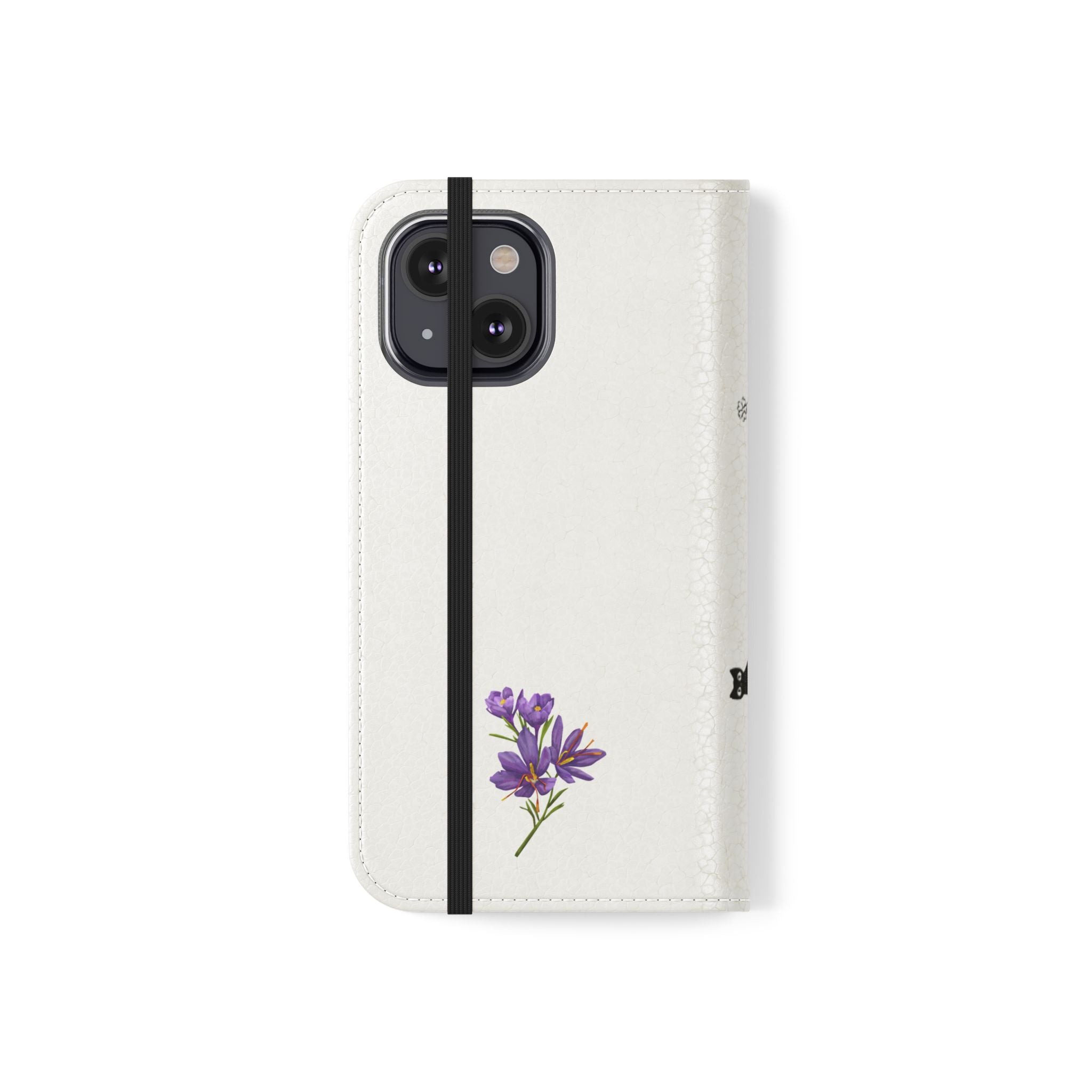 Flip Cases (Purple Flower)