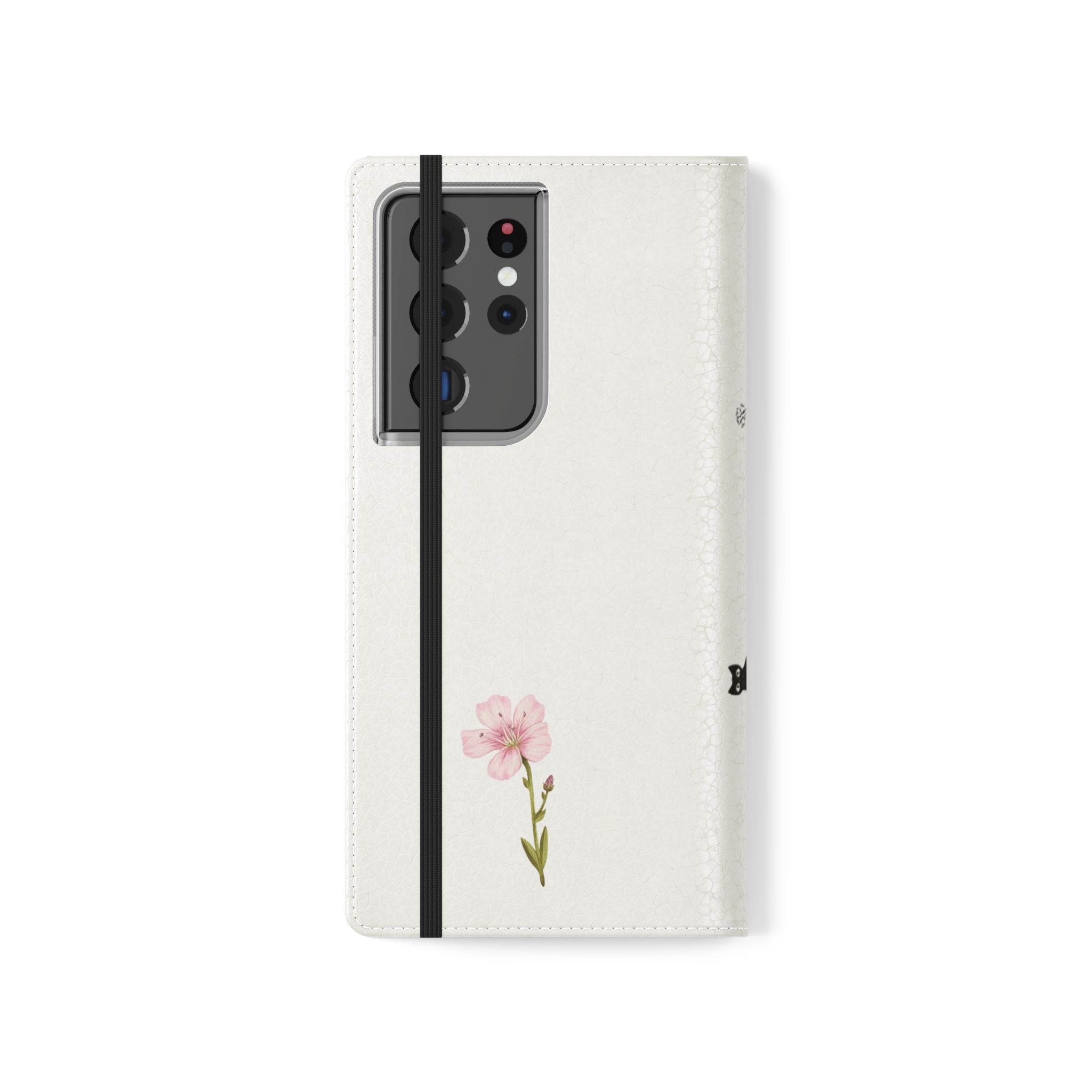 Flip Cases (Pink Flower)