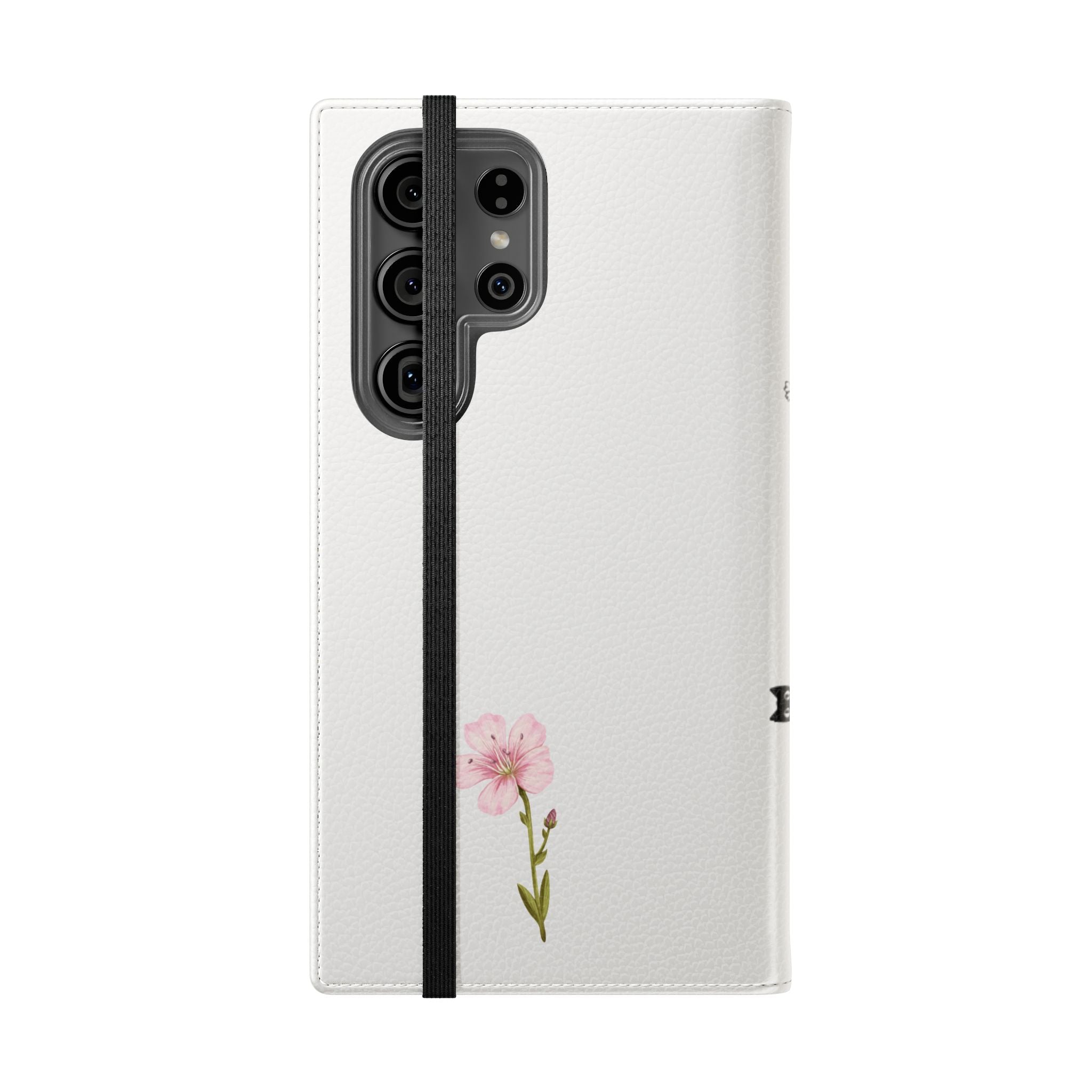Flip Cases (Pink Flower)