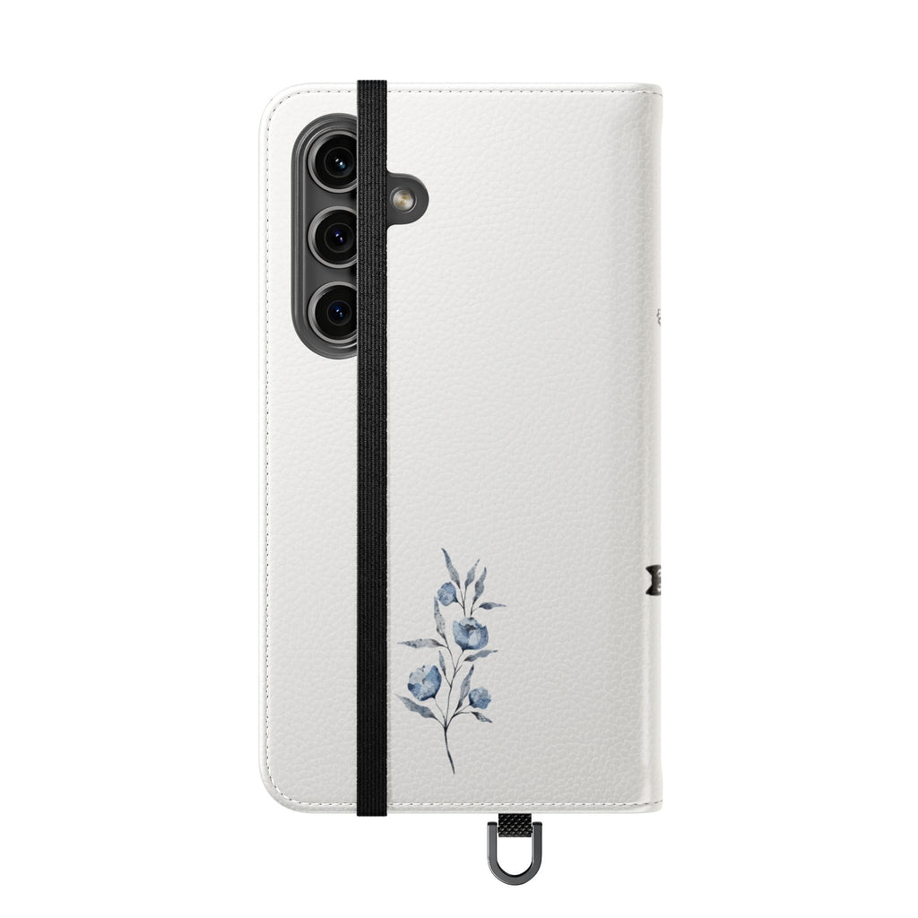 Flip Cases (Light Blue Flower)