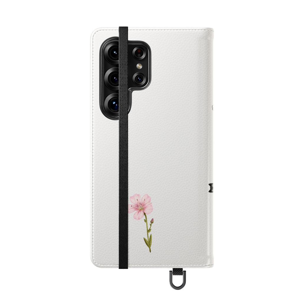 Flip Cases (Pink Flower)