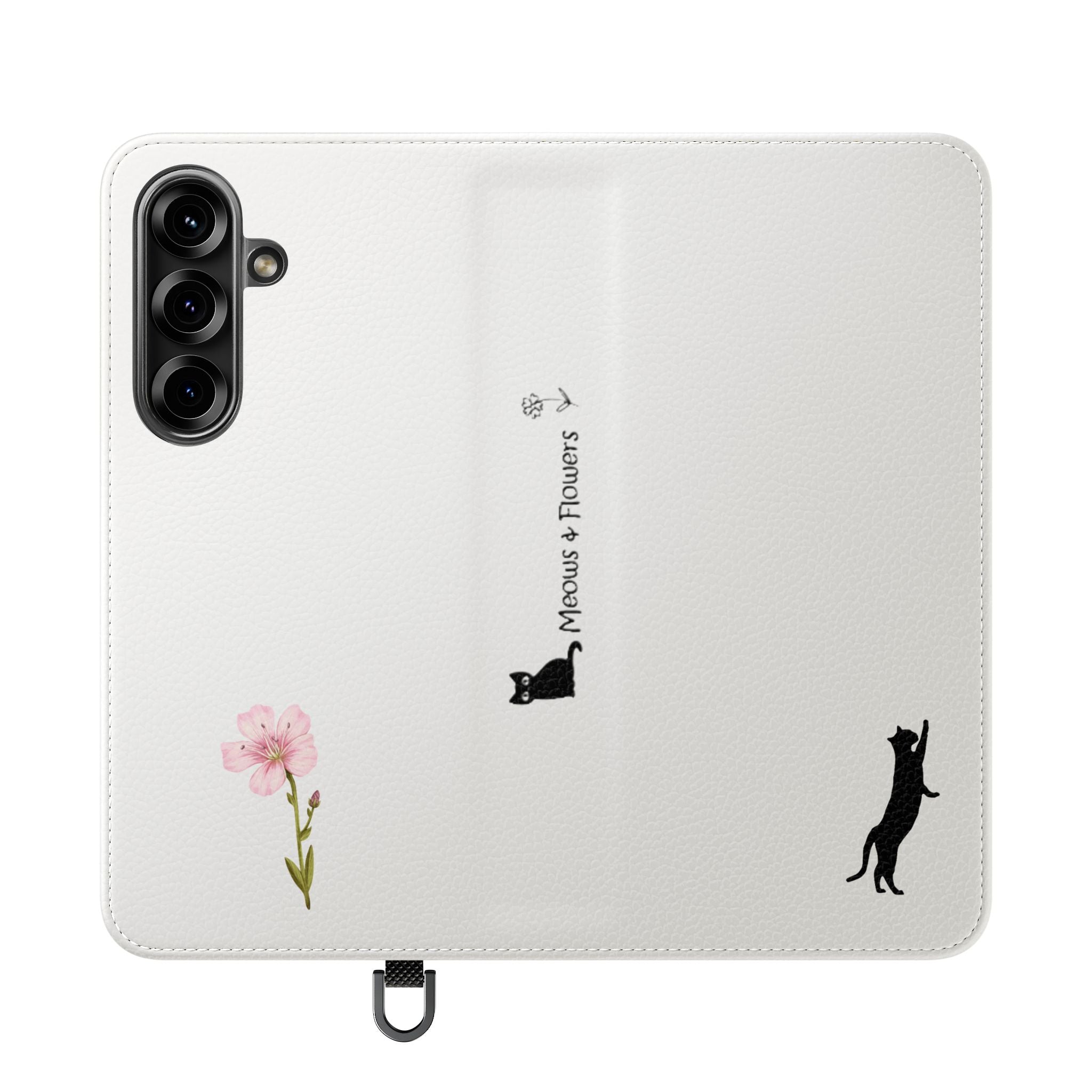 Flip Cases (Pink Flower)