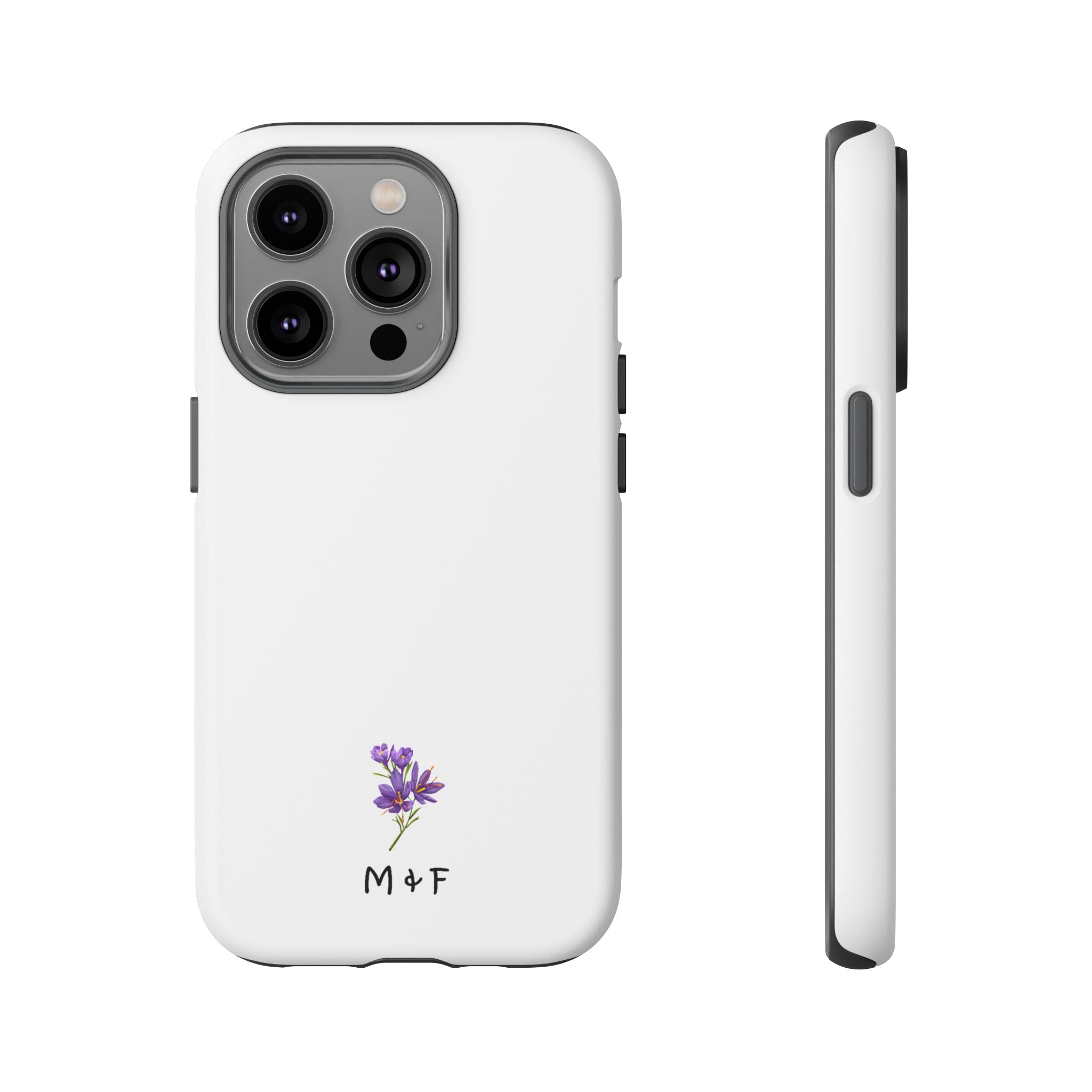Tough Phone Case (Purple Flower)