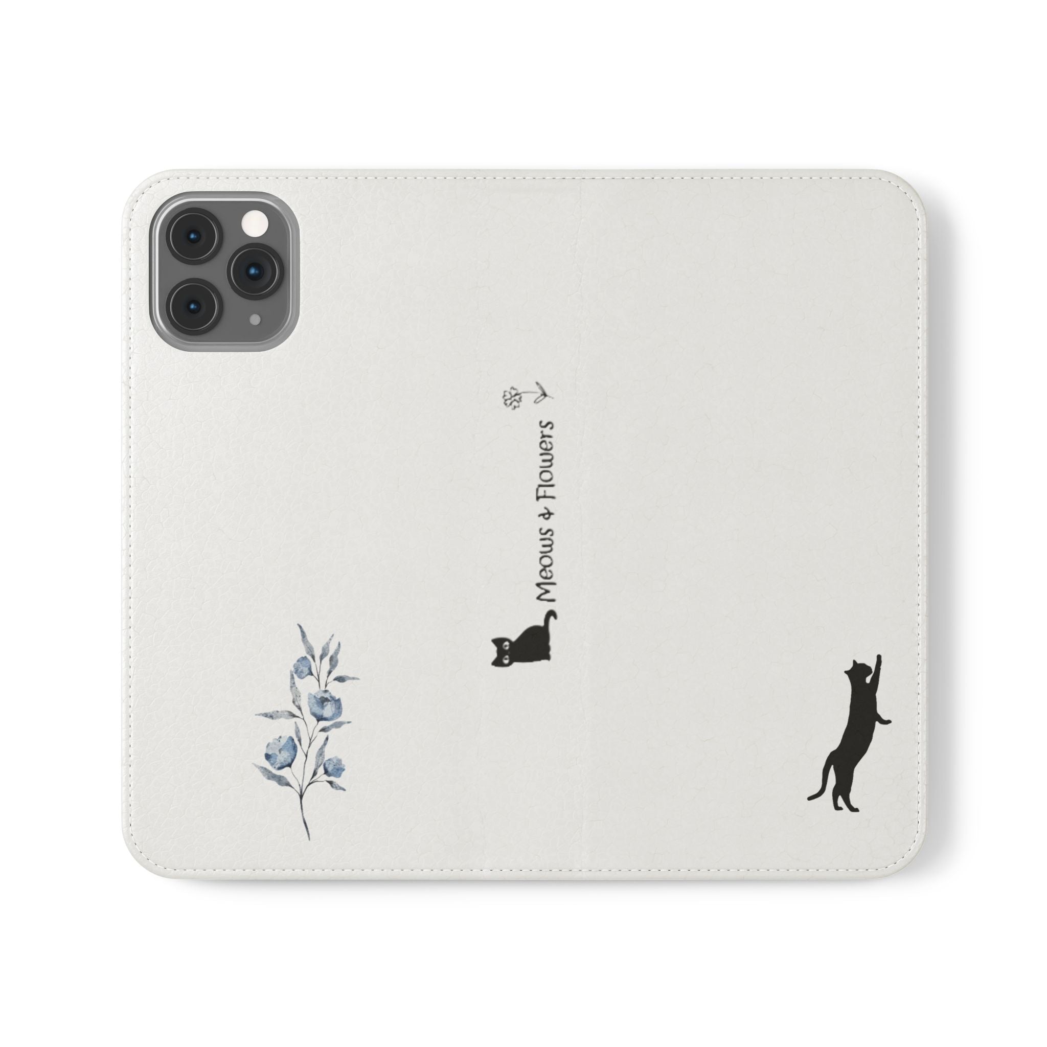Flip Cases (Light Blue Flower)