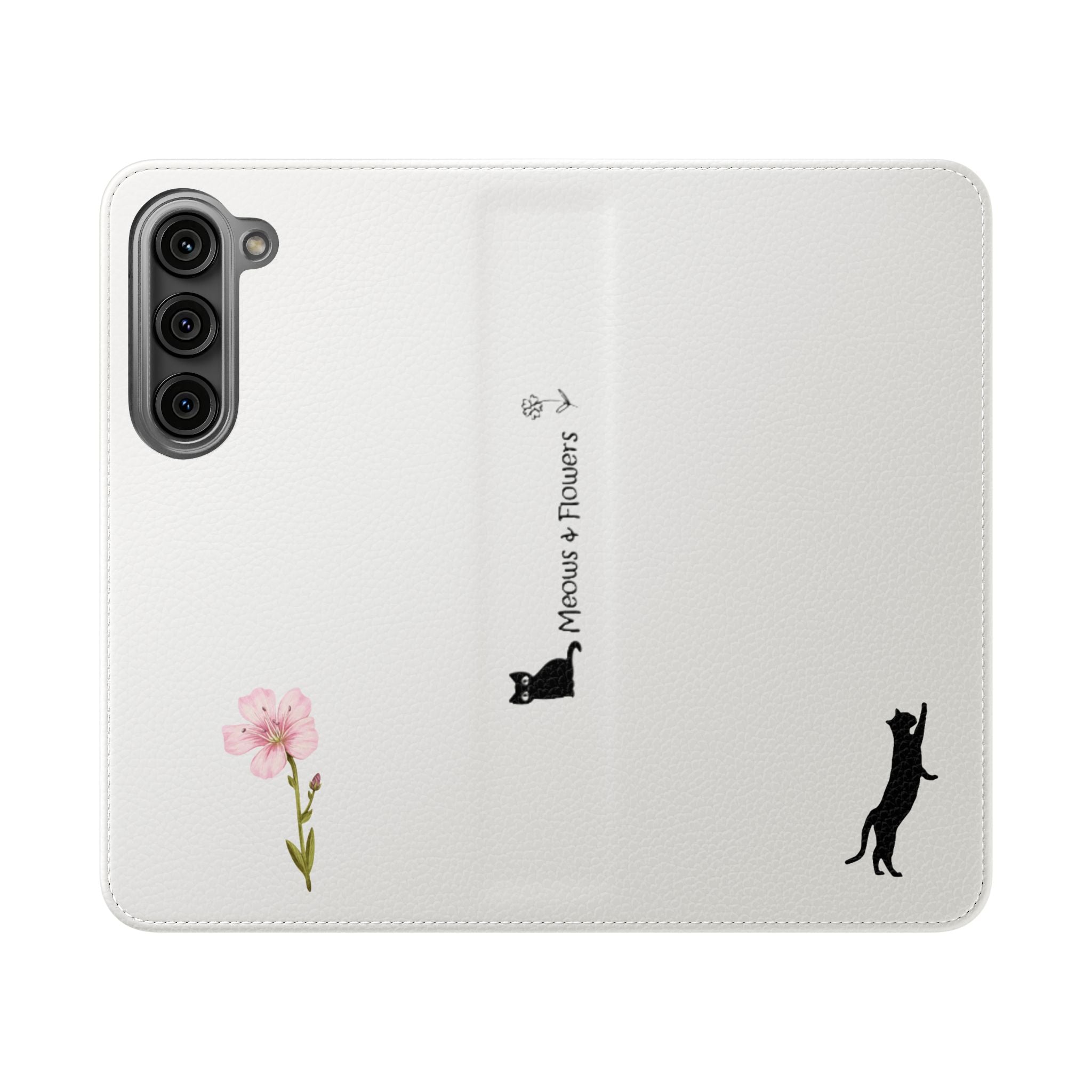 Flip Cases (Pink Flower)