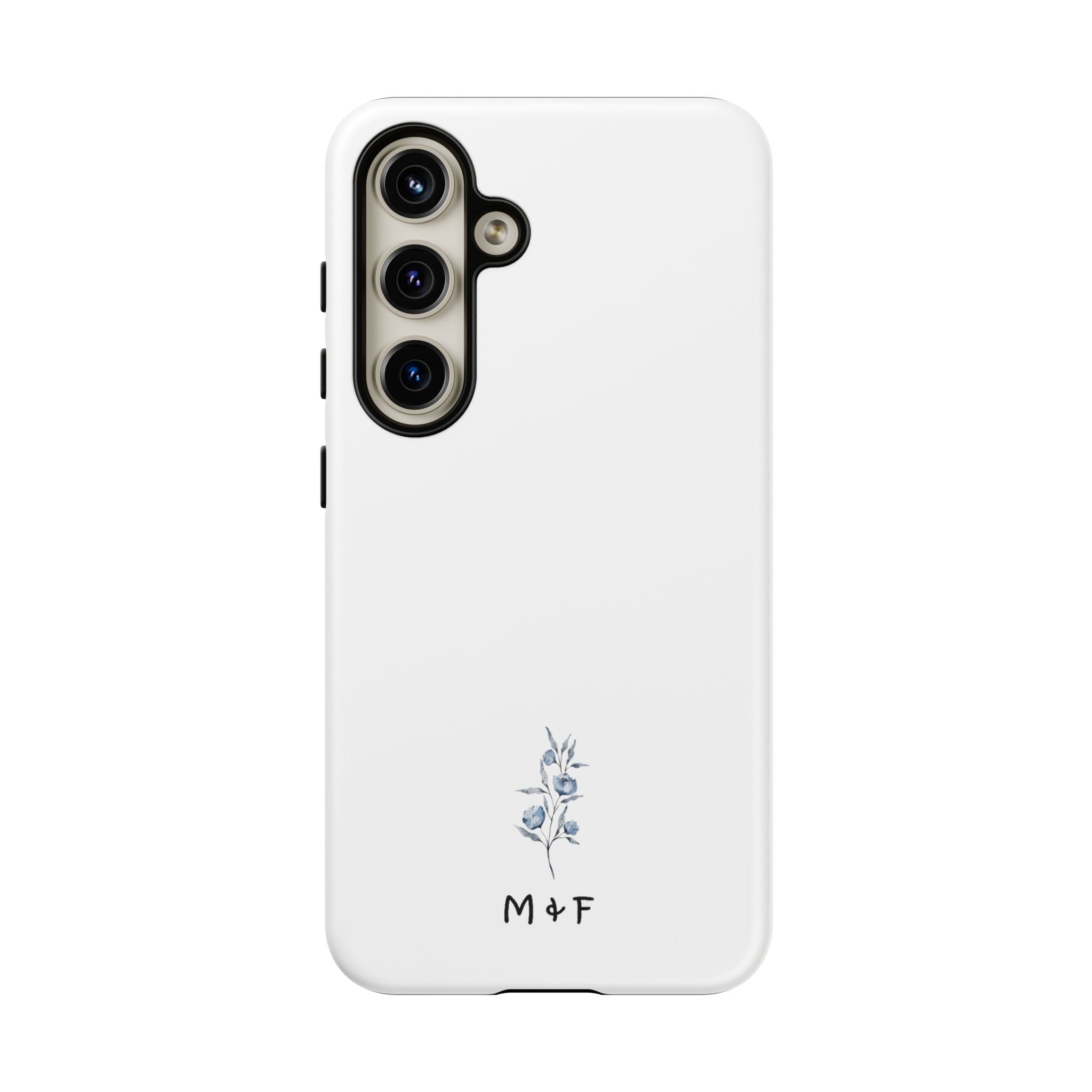 Tough Phone Case (Light Blue Flower)