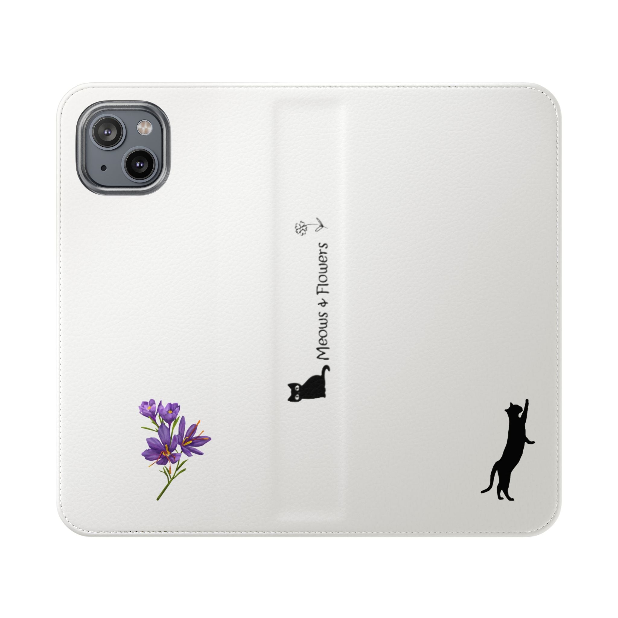 Flip Cases (Purple Flower)