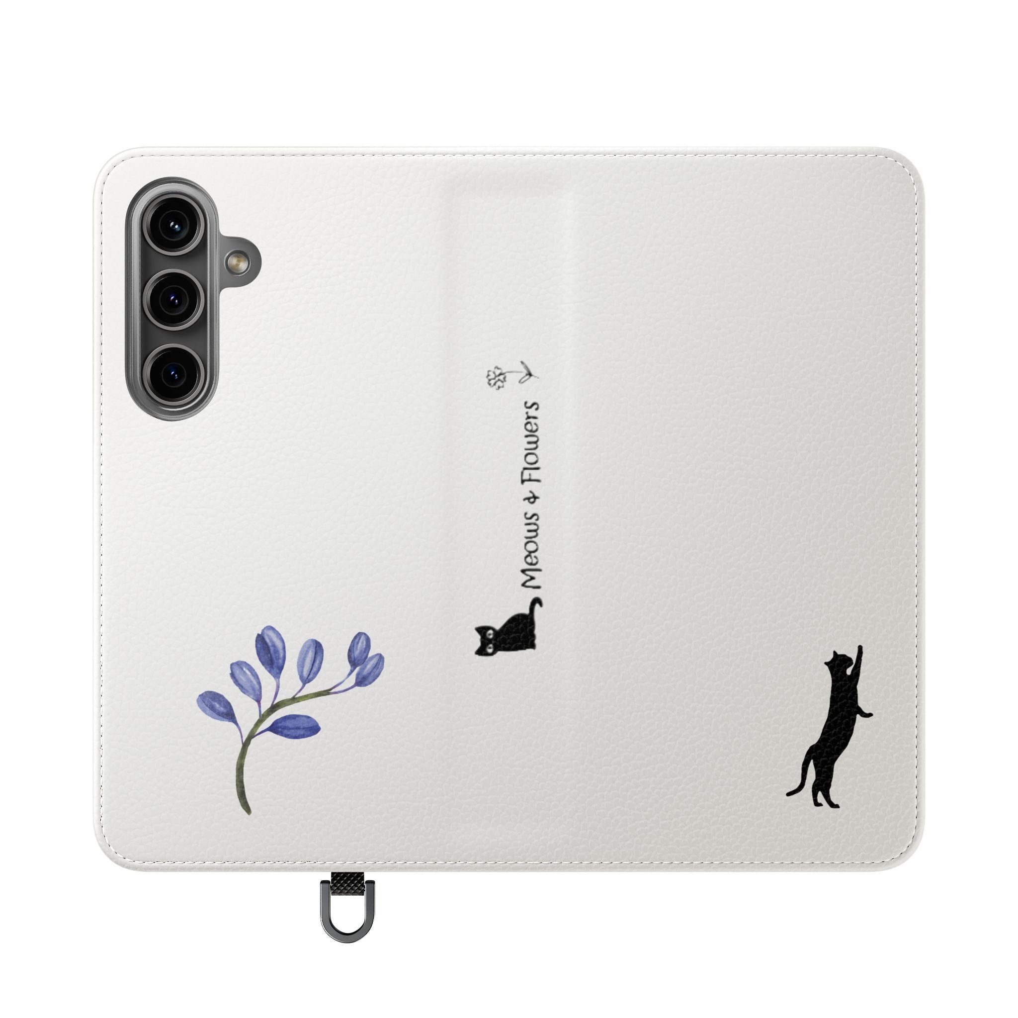 Flip Cases (Blue Flower)